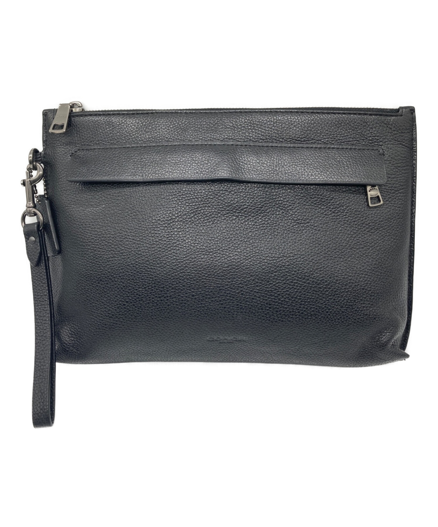 中古・古着通販】COACH (コーチ) クラッチバッグ ブラック｜ブランド 