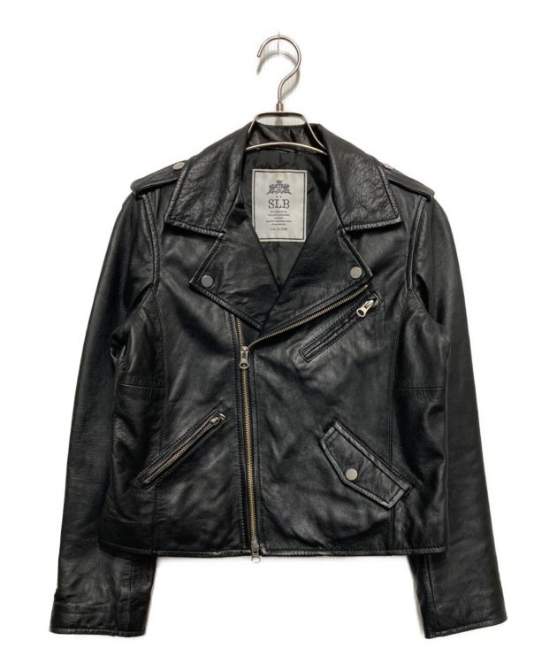 SLOBE IENA レザーライダースジャケット