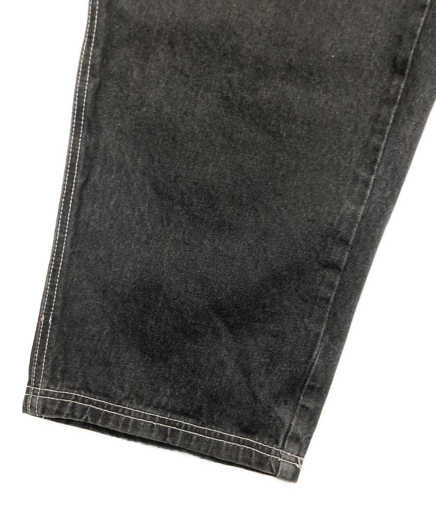 中古・古着通販】ROCA WEAR (ロカウェア) バギーデニムパンツ ブラック 