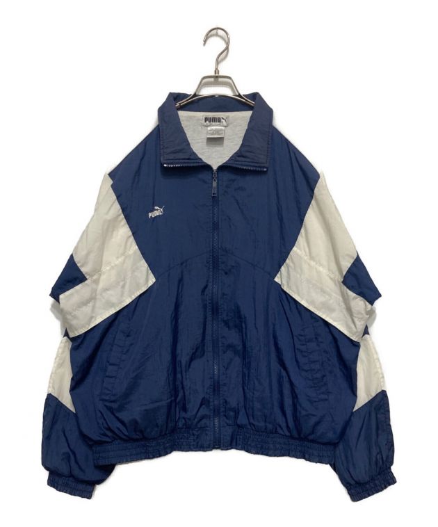 中古・古着通販】PUMA (プーマ) ナイロンジャケット ネイビー サイズ 