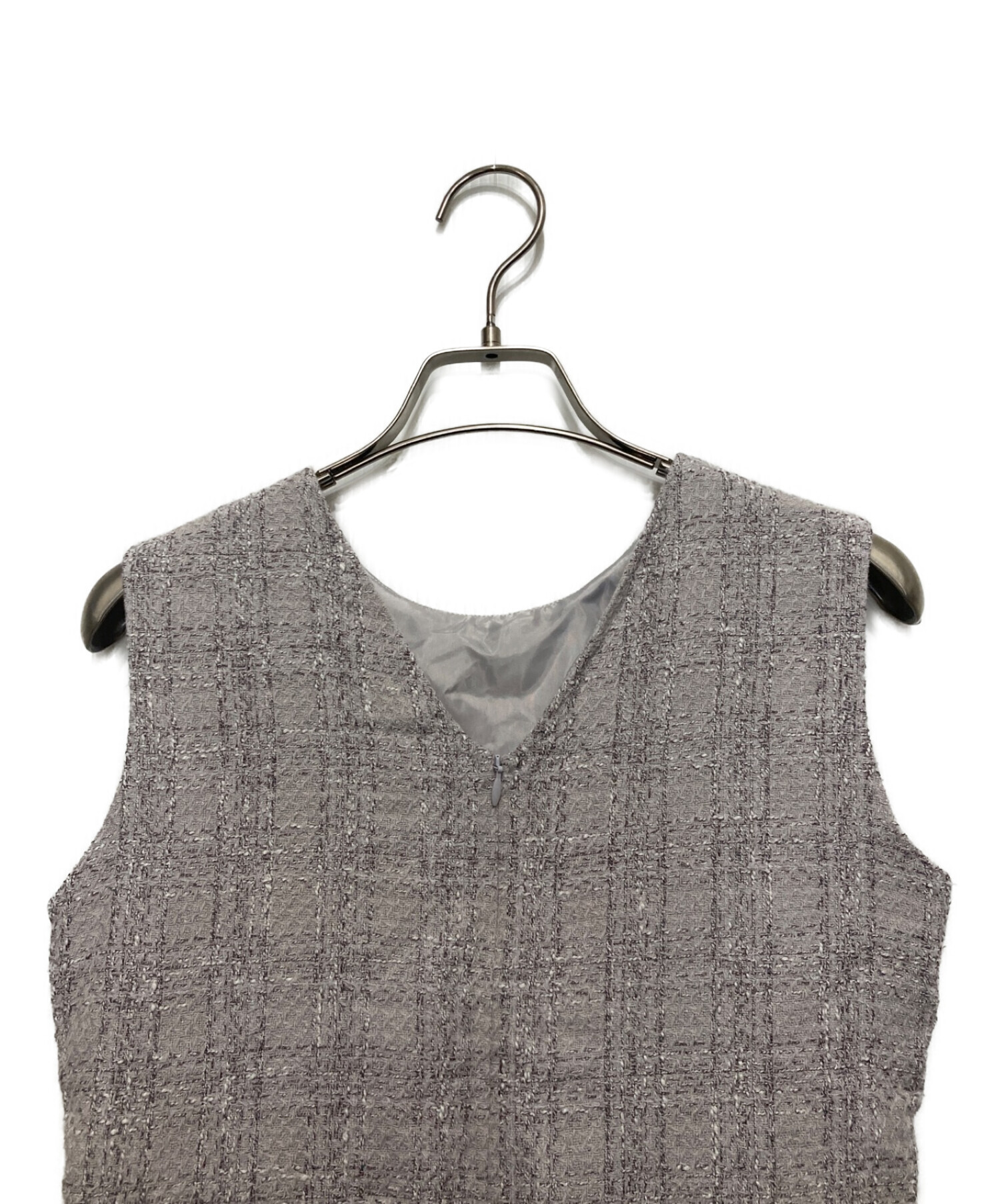 シェリエ sheller ツイード ベスト｜sheller シェリエ ベスト ジレ