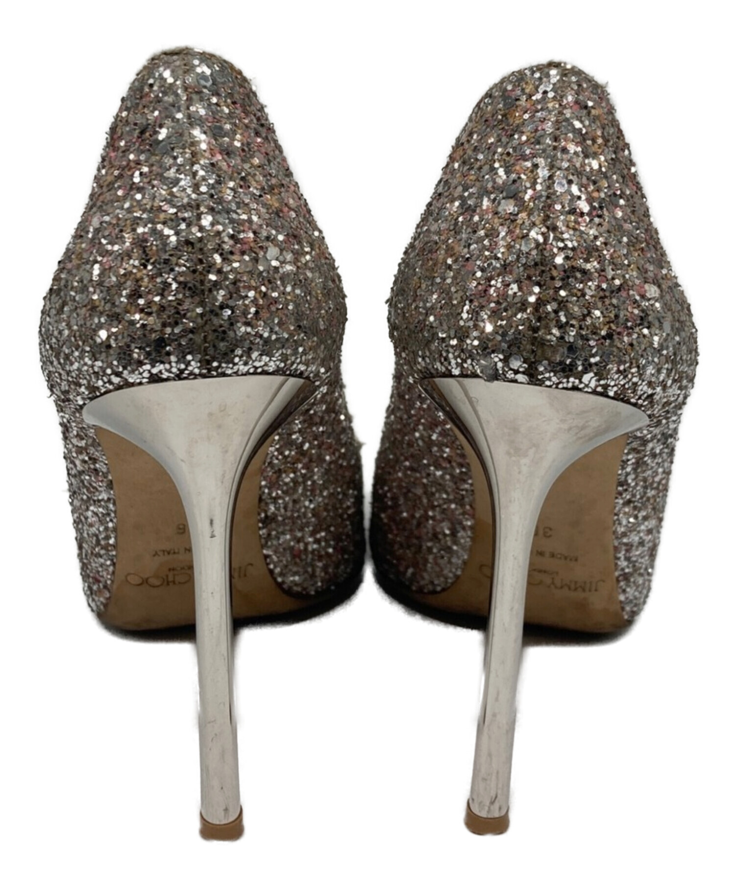 ☆1/5まで値引き☆JIMMY CHOO グリッターパンプス 36 1/2