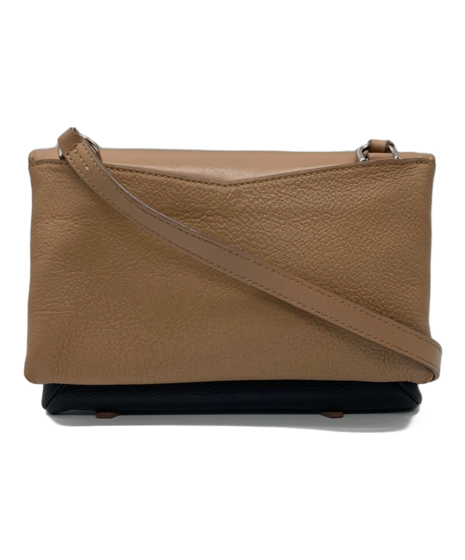 Givenchy ショルダーバッグ スマホショルダーバッグ ブラウン レザー