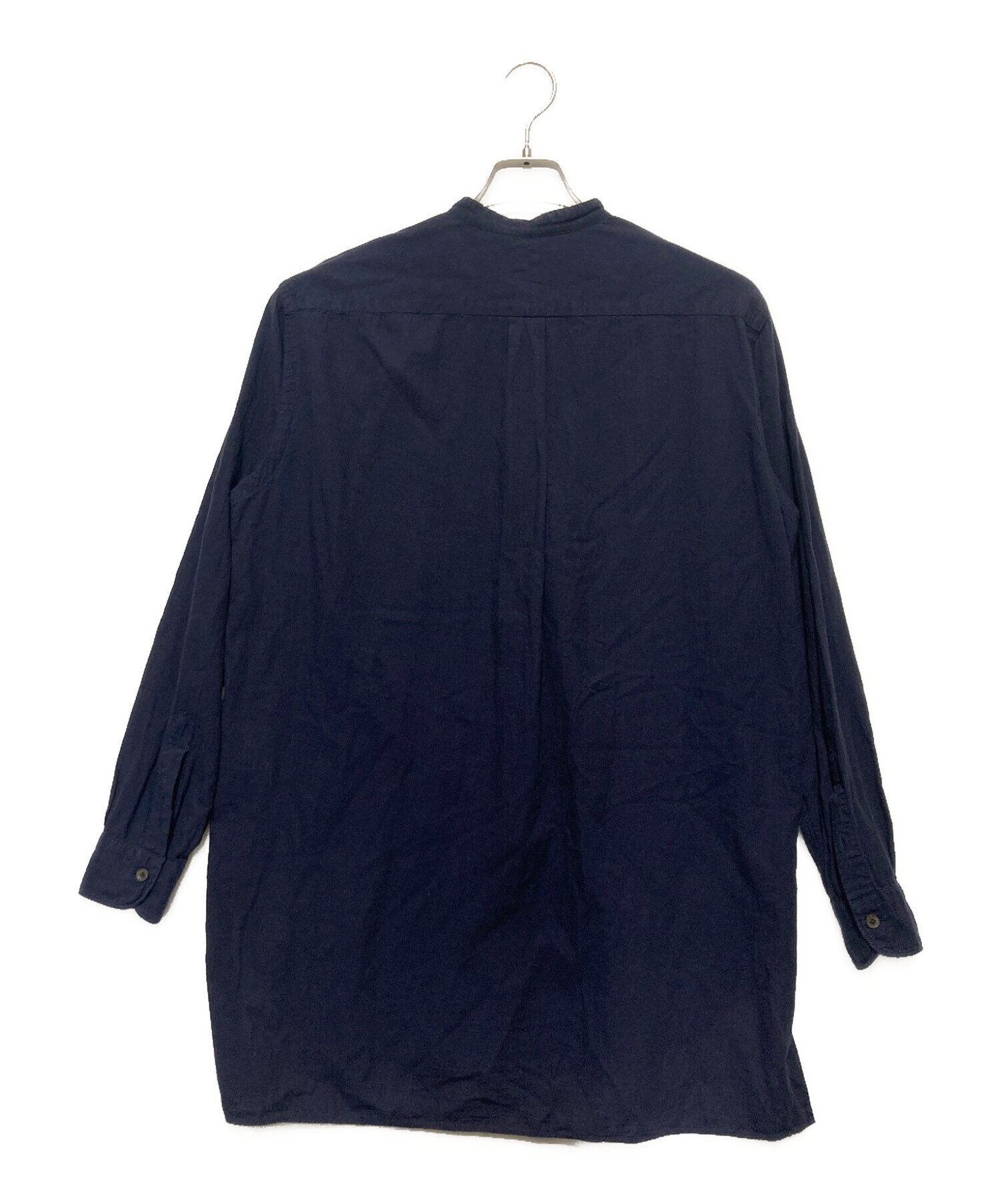 中古・古着通販】COMOLI (コモリ) ベタシャン バンドカラーシャツ 