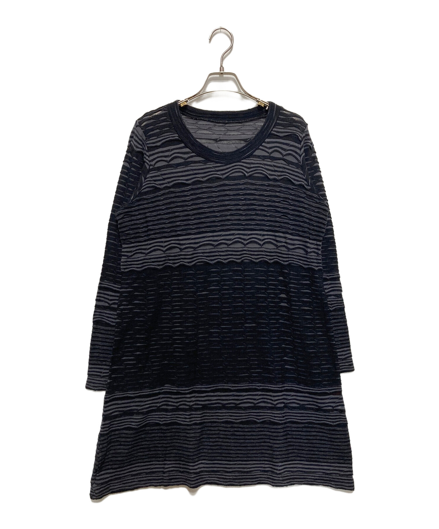 HaaT ISSEY MIYAKE ピンタック ワンピース イッセイミヤケ ワンピース Haat HaaT ISSEY MIYAKE ピンタック