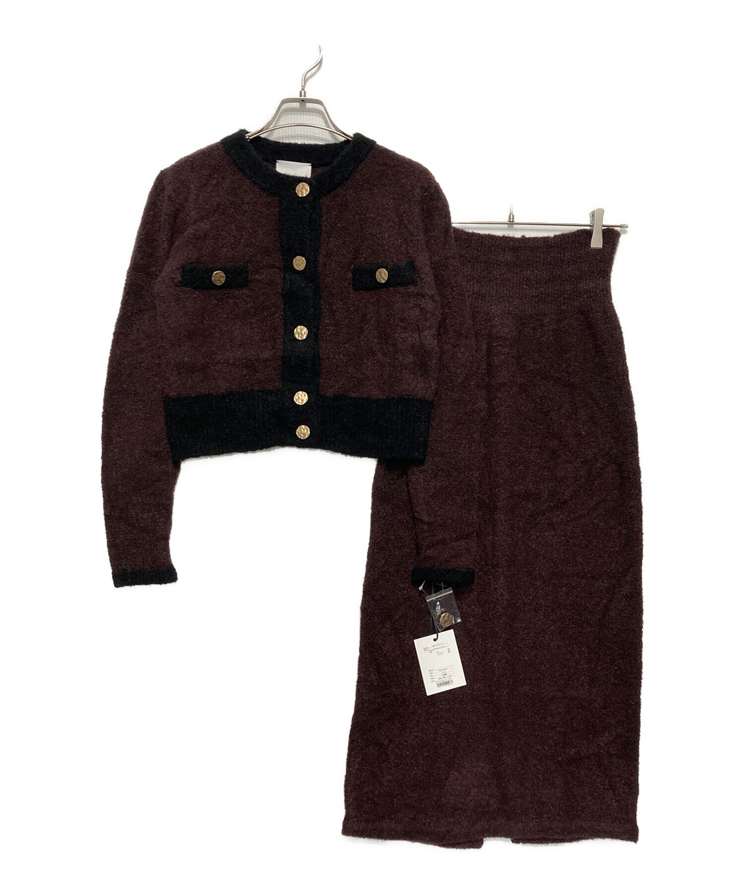 中古・古着通販】HER LIP TO (ハーリップトゥ) Textured Wool blend  