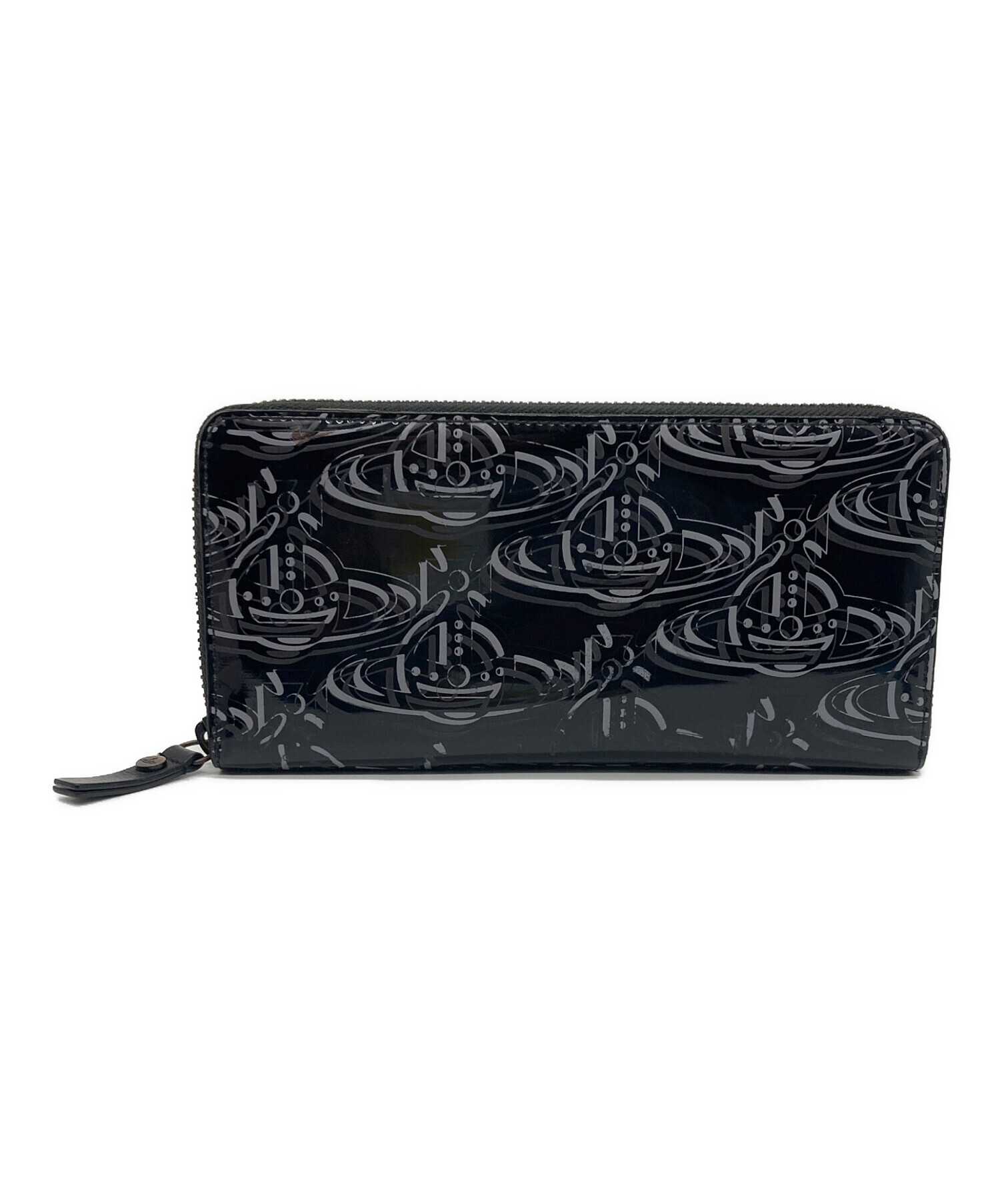 Vivienne Westwood 可笑し 財布 ブラック ロゴ入り