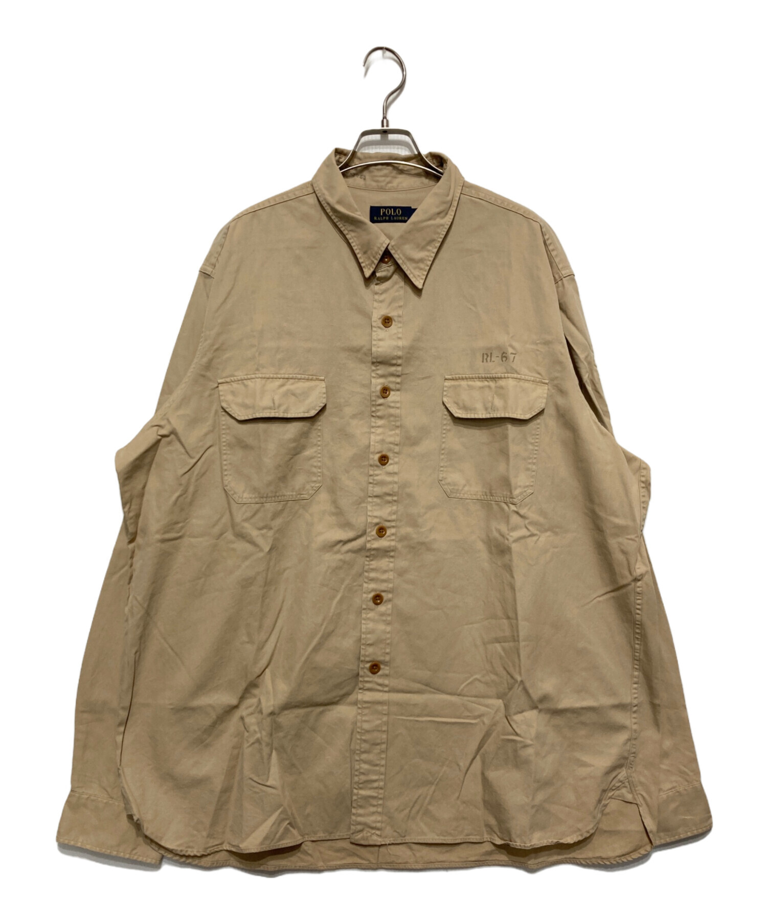 00s POLO RALPH LAUREN ワークシャツポロラルフローレン