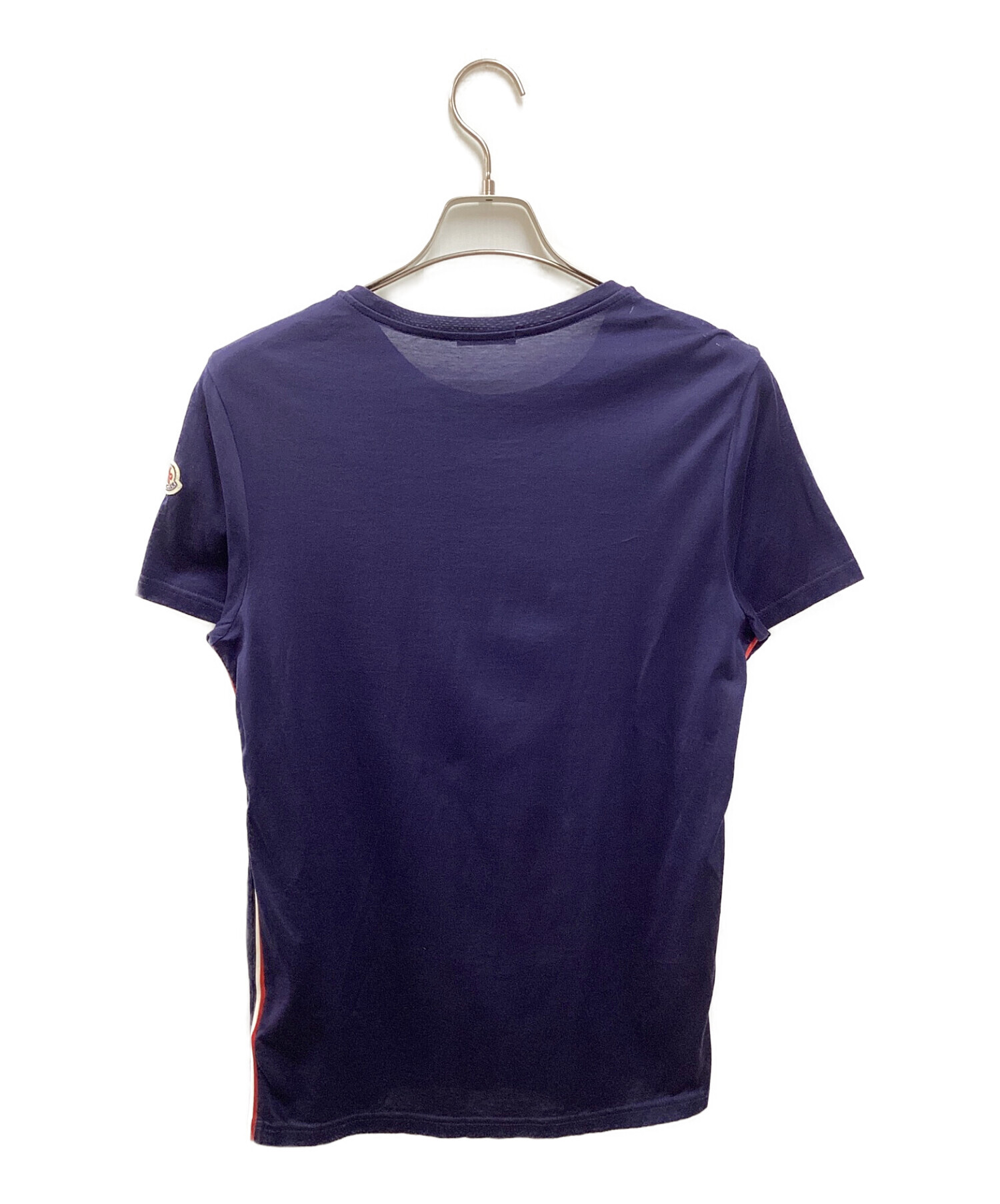 MONCLER (モンクレール) ワッペン半袖Tシャツ ネイビー サイズ:S