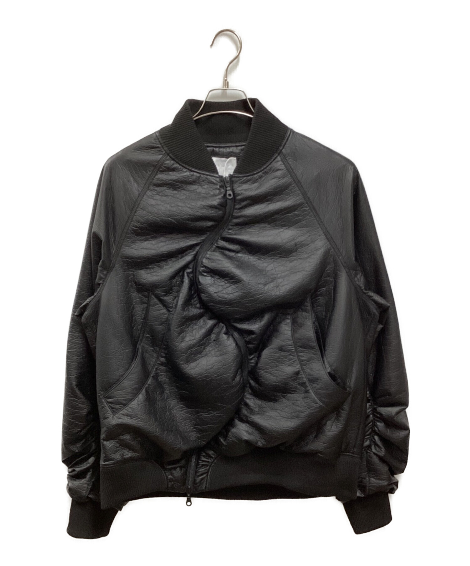 NUTEMPEROR (ニュートエンペラー) フェイクレザージャケット ブラック サイズ:2