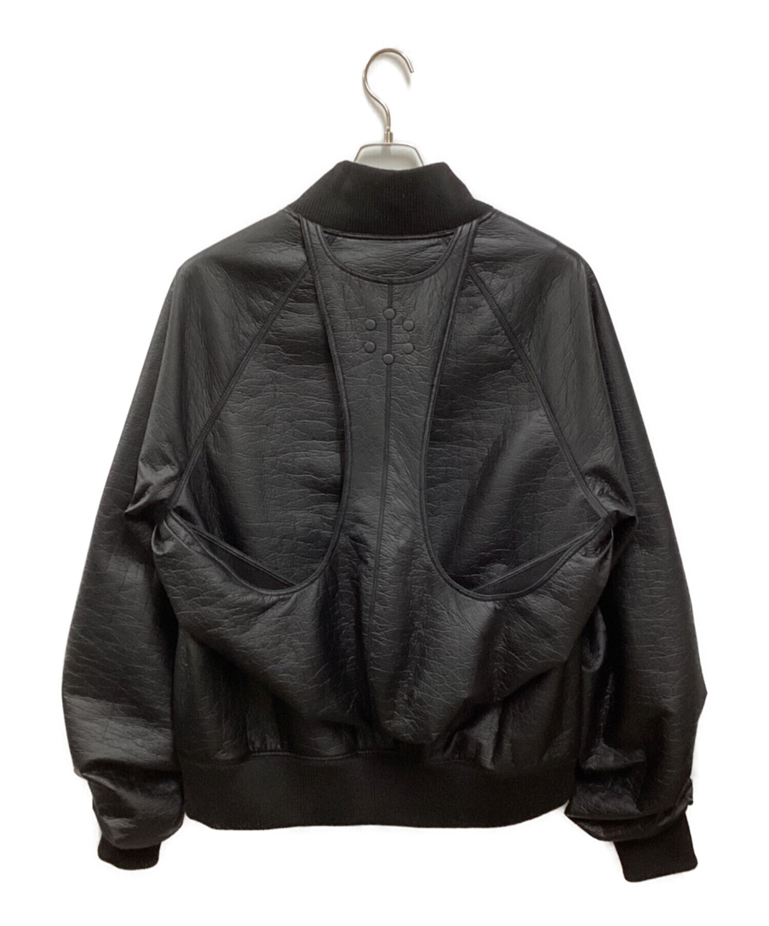 NUTEMPEROR (ニュートエンペラー) フェイクレザージャケット ブラック サイズ:2