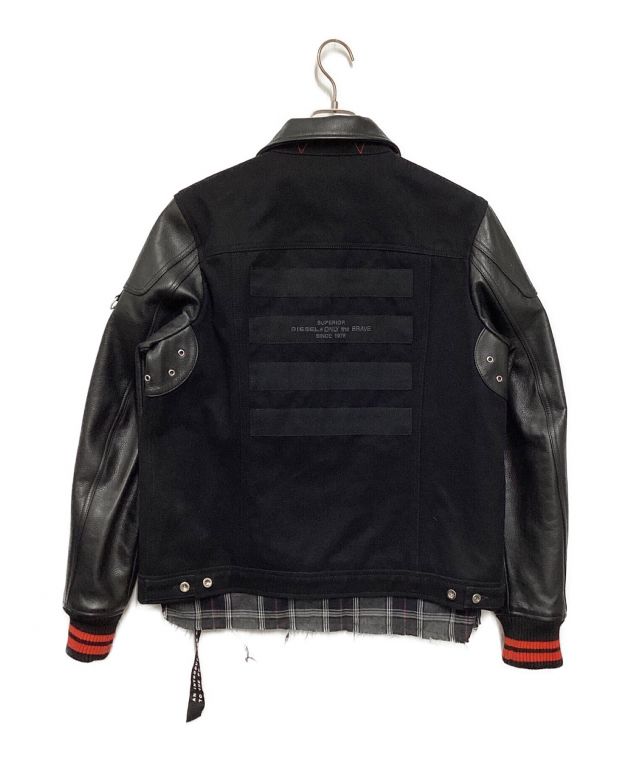 中古・古着通販】DIESEL (ディーゼル) J-YUKIレザーキャンバス 