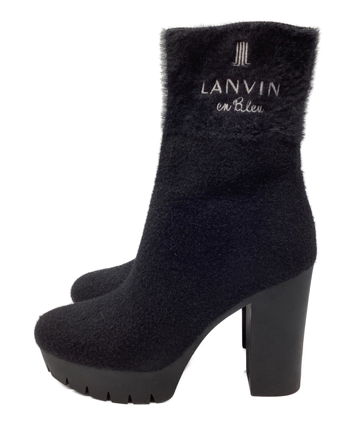 LANVIN en Bleu  ショートブーツ　雪靴　25cm 未使用品