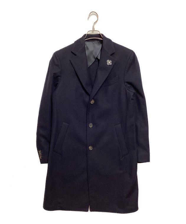 中古・古着通販】LARDINI (ラルディーニ) チェスターコート ネイビー 