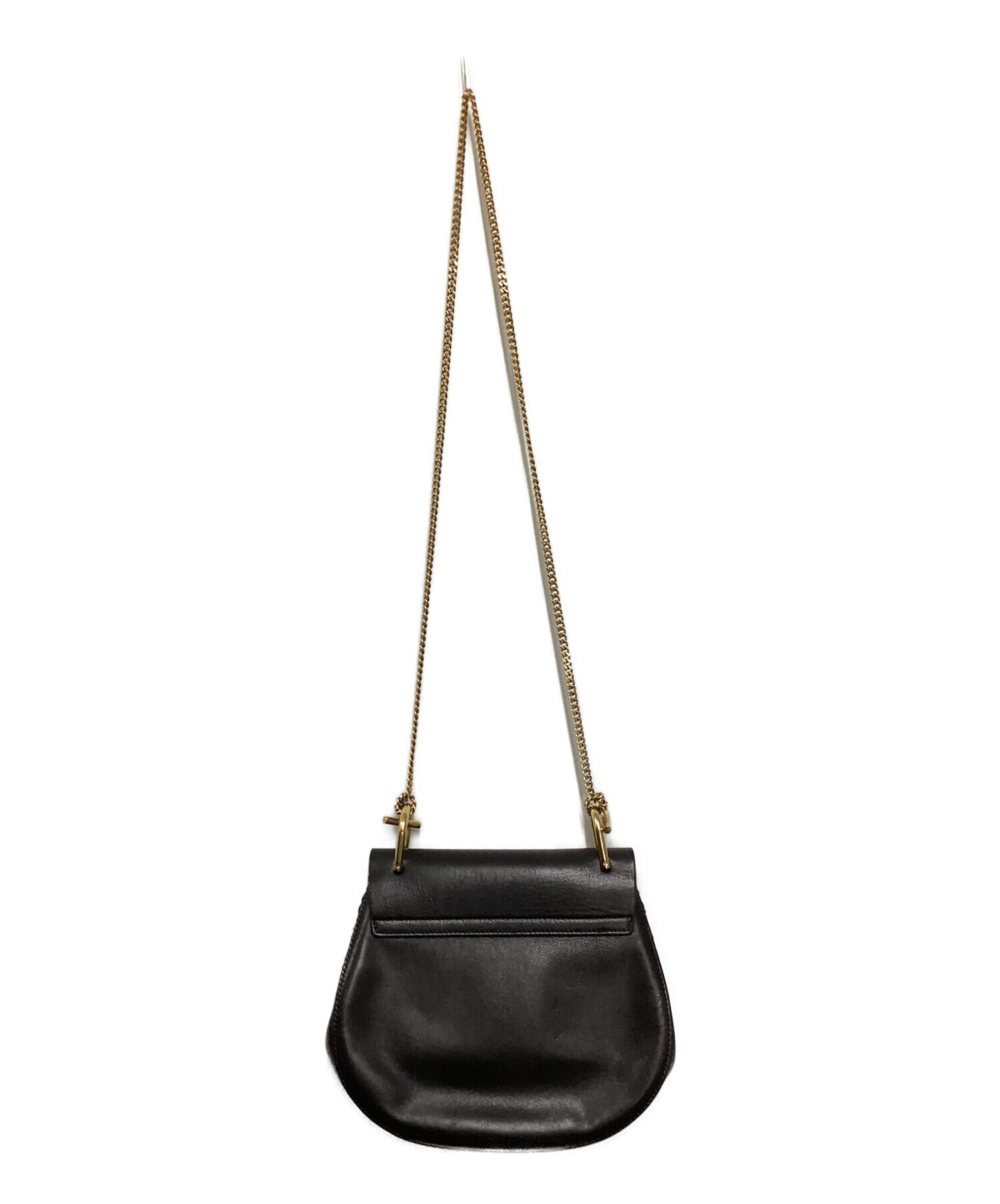 Chloe ドリュー チェーンショルダーバッグ ブラック