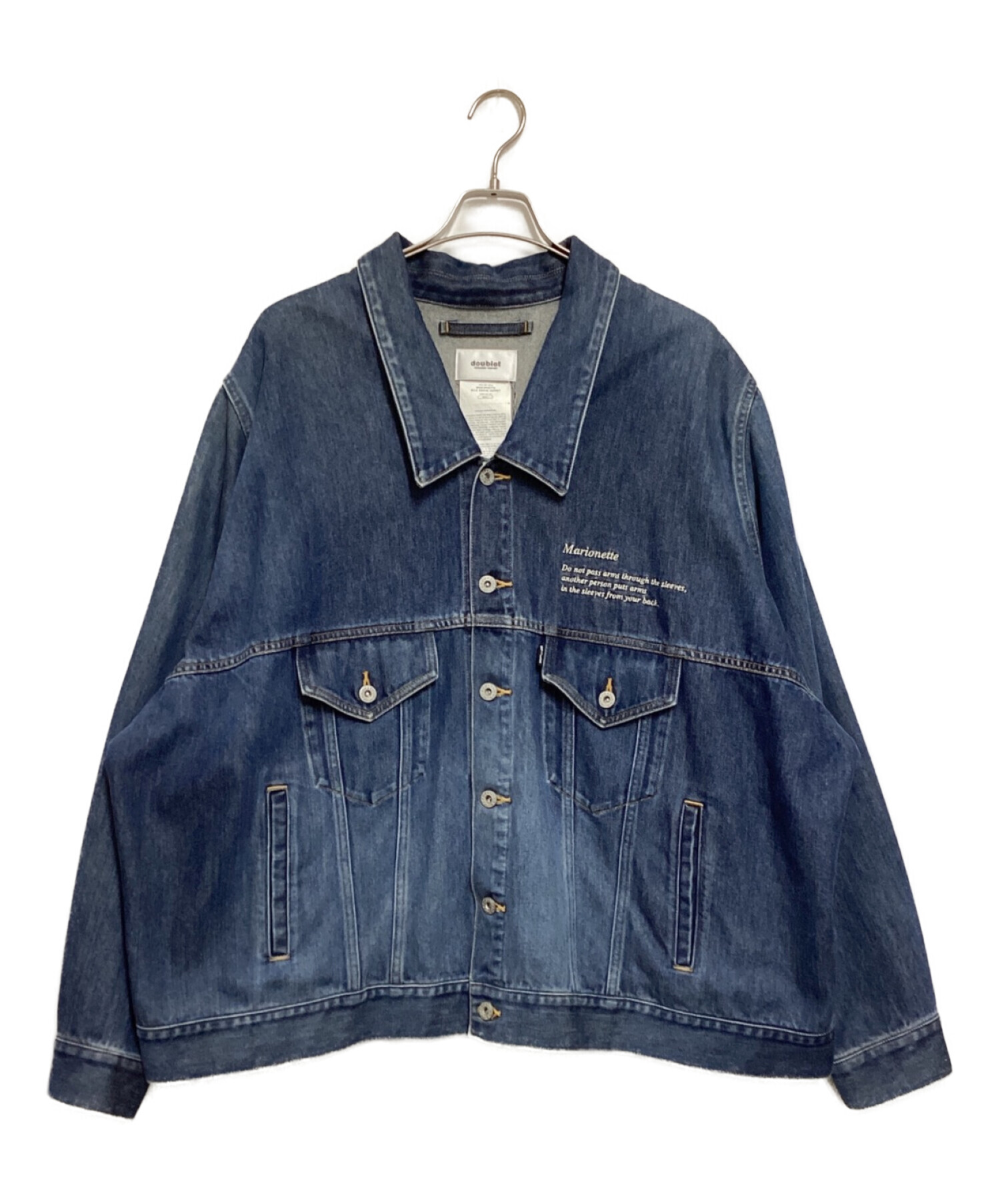 20SS doublet ダブレット マリオネット デニムジャケット doublet ダブレットマリオネットジャケット20SS