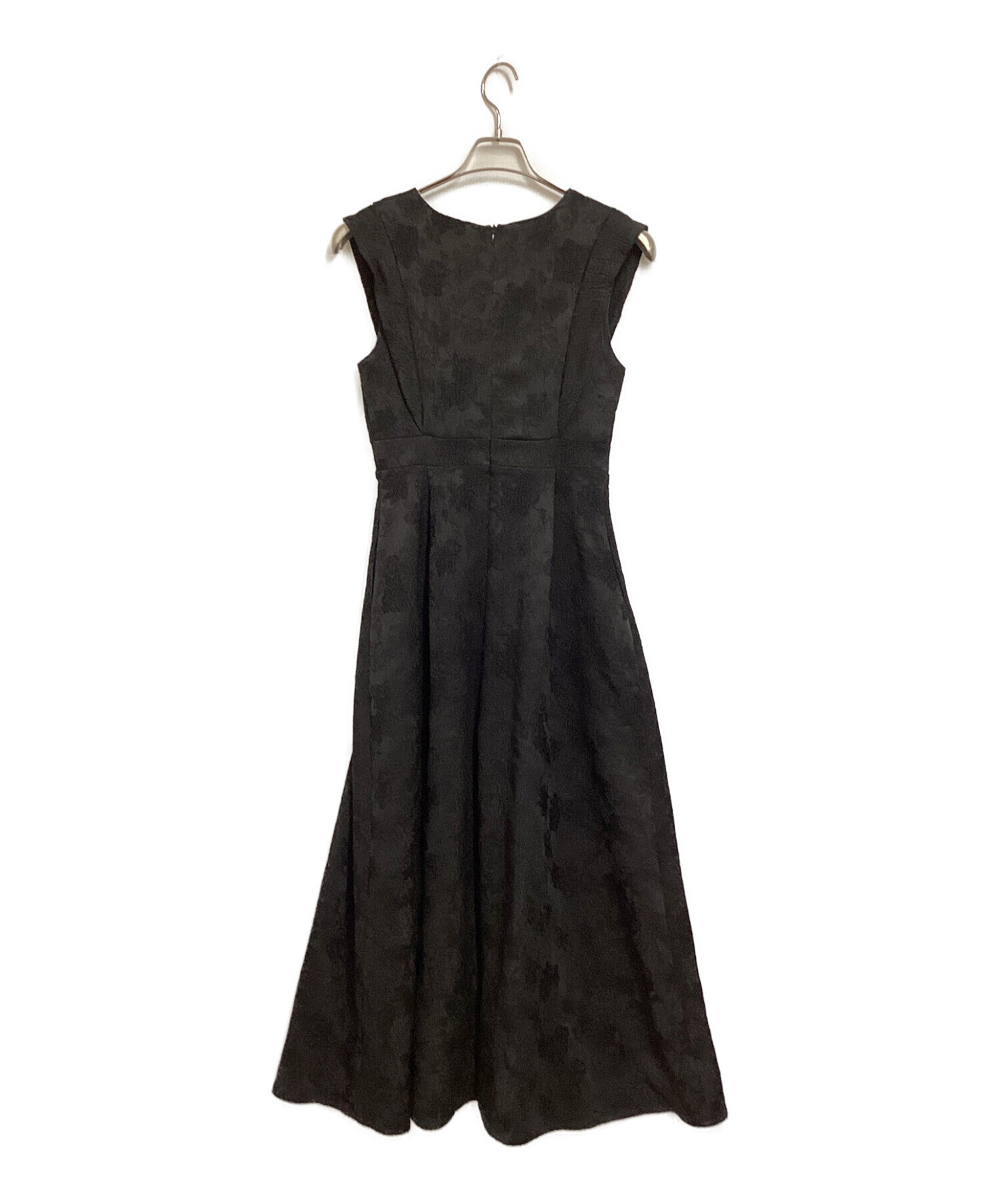 中古・古着通販】AMAIL (アマイル) Flower embroidery dress ブラック 