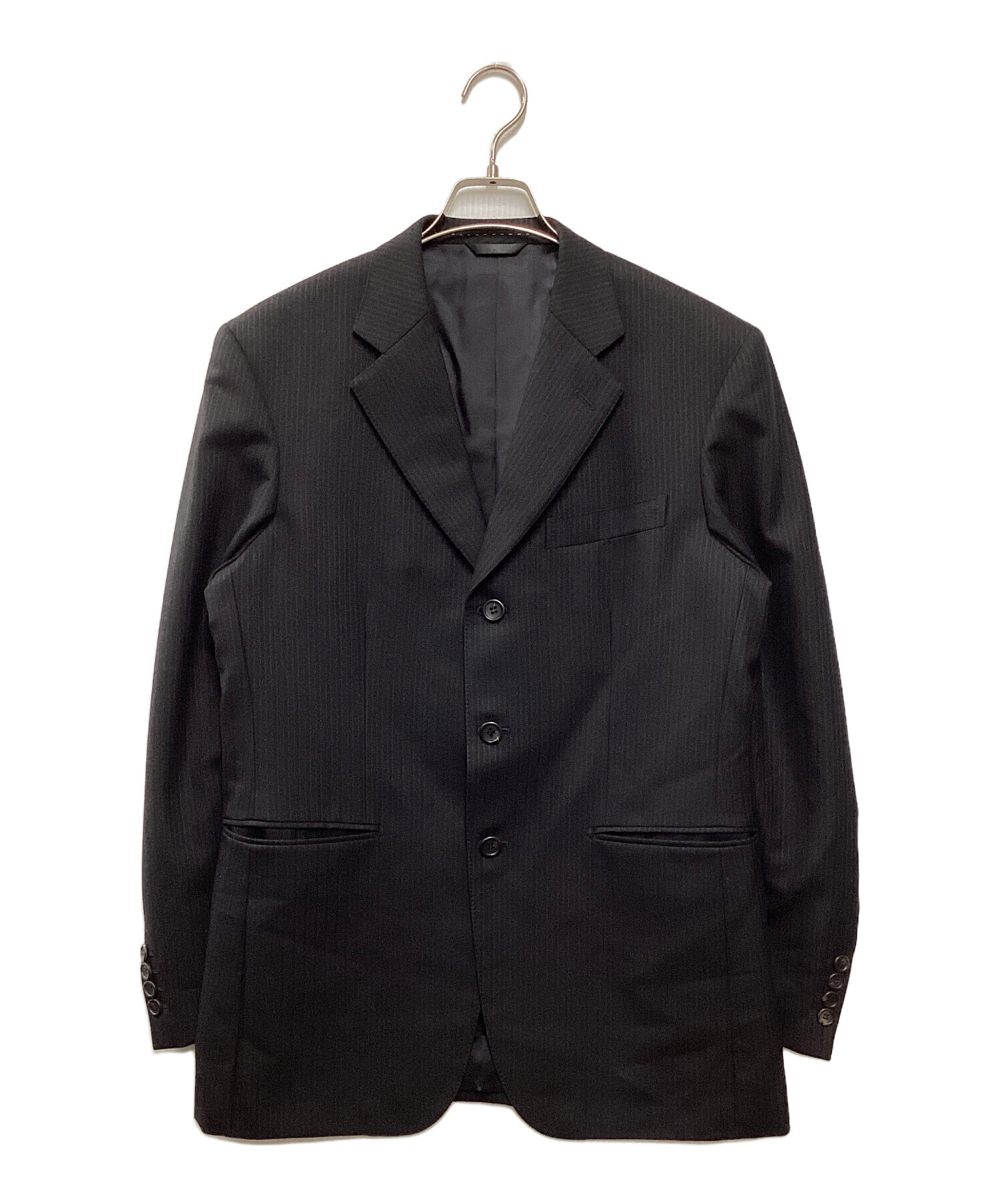 PAUL SMITH 3B スーツ セットアップ L グレー ウール ツータック