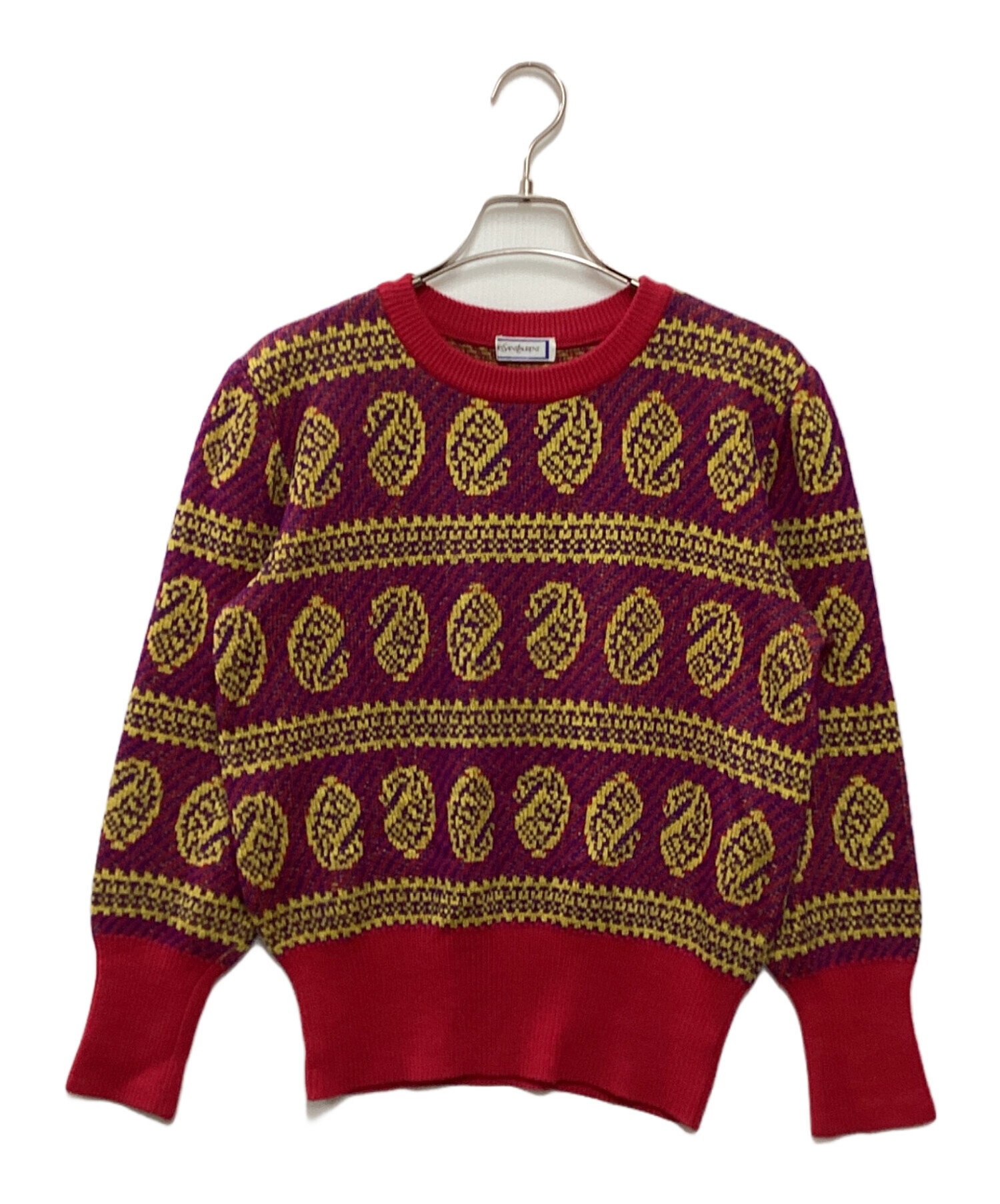 Yves saint Laurent セーター ヴィンテージ 割引 美品 イヴ・サン