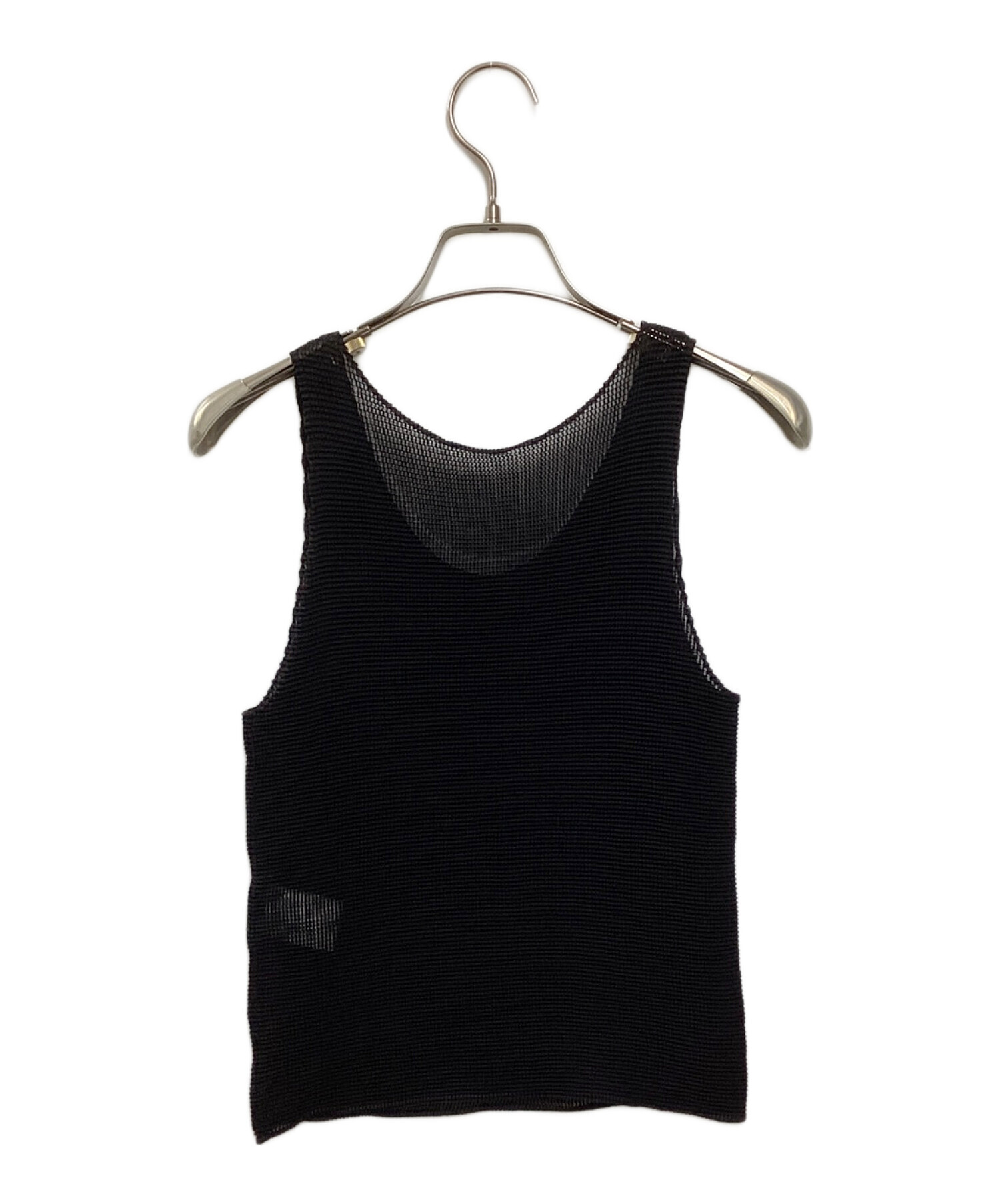 中古・古着通販】ISSEY MIYAKE (イッセイミヤケ) プリーツノースリーブ 