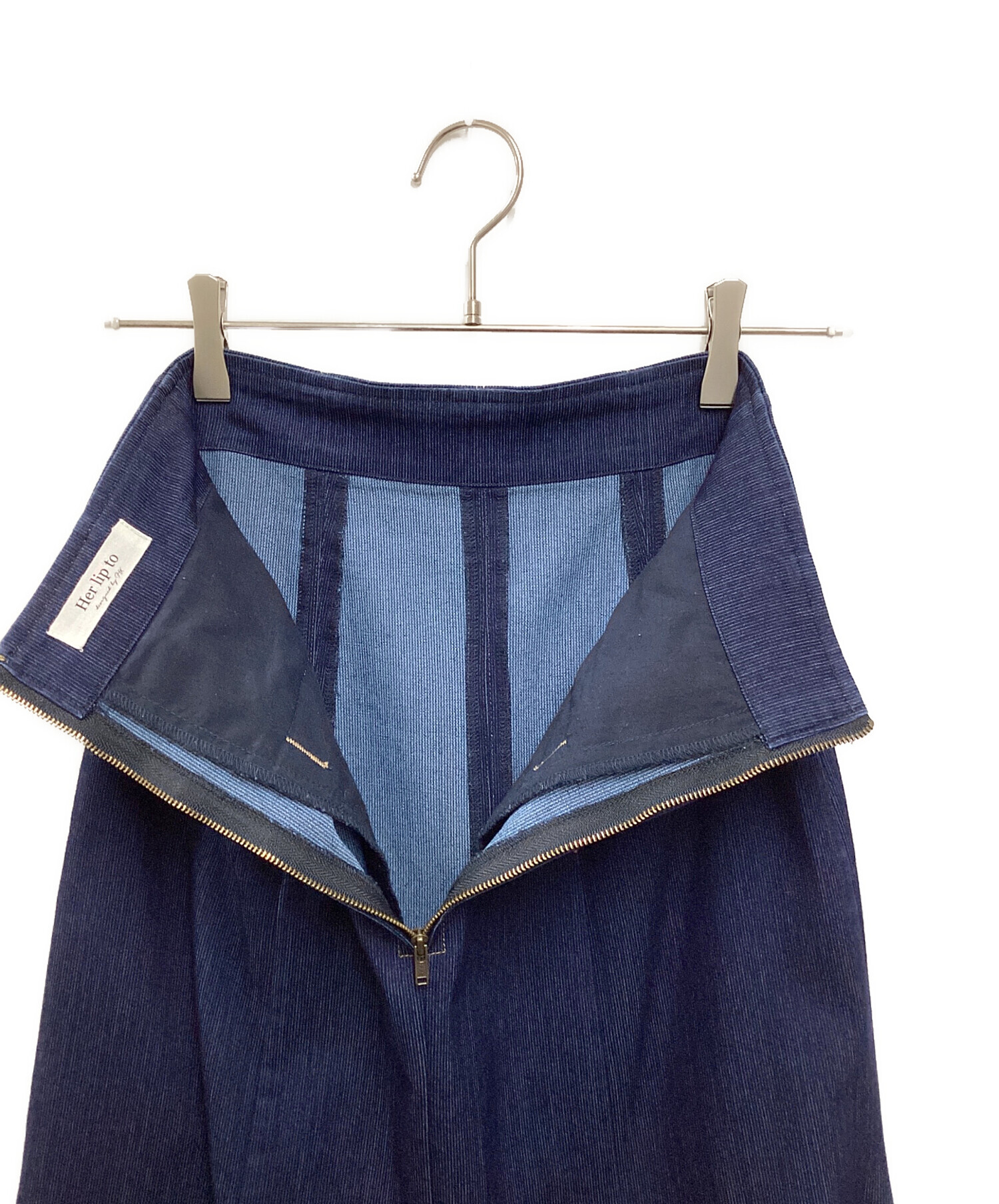 Her lip to Wave Denim Two Piece Topsのみ｜レディース 