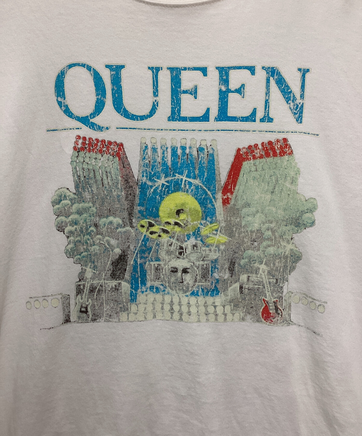 ameri アメリQUEEN TOUR´80 WHT TEE 