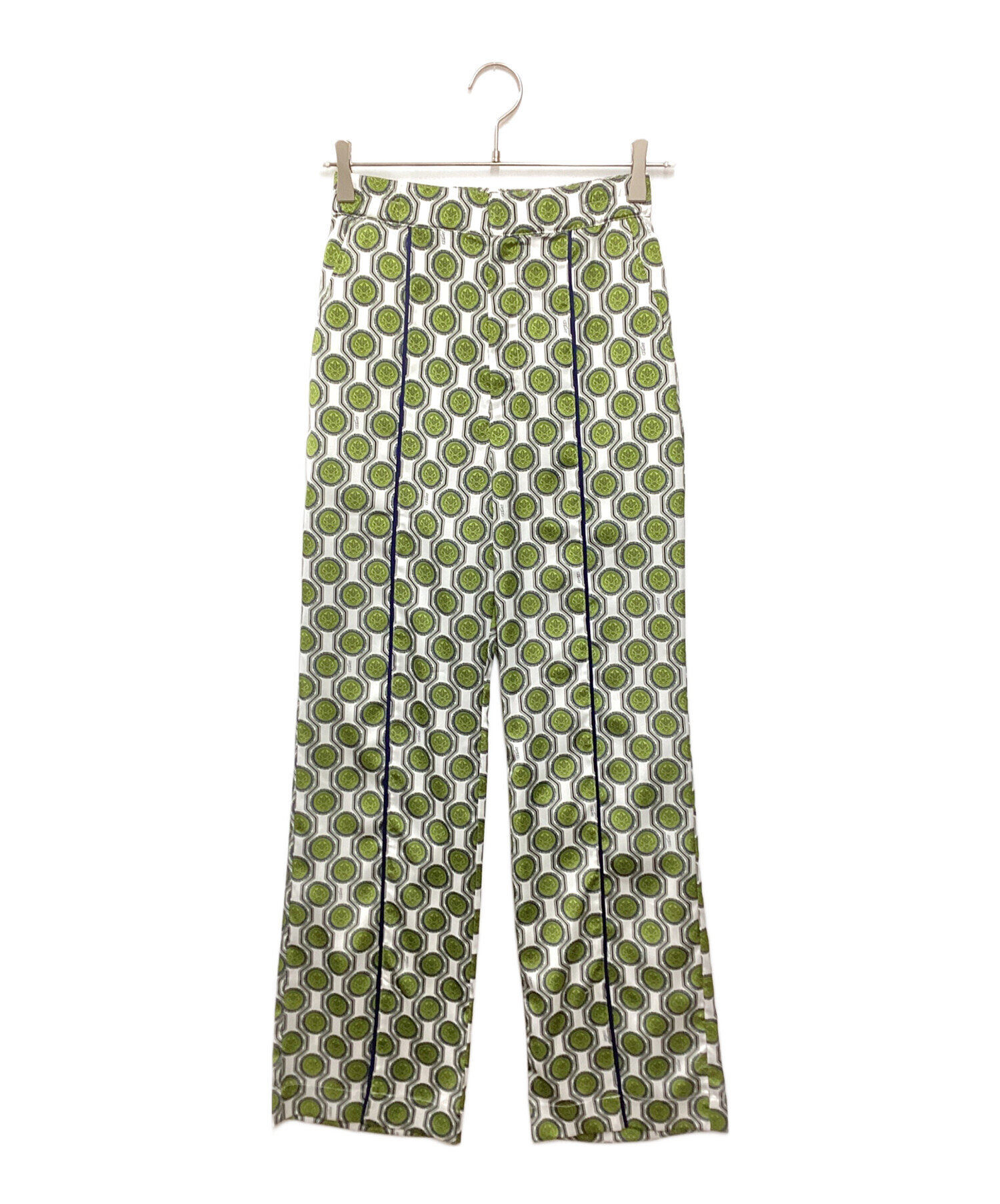 中古・古着通販】UN3D. (アンスリード) ペイズリードットパンツ  