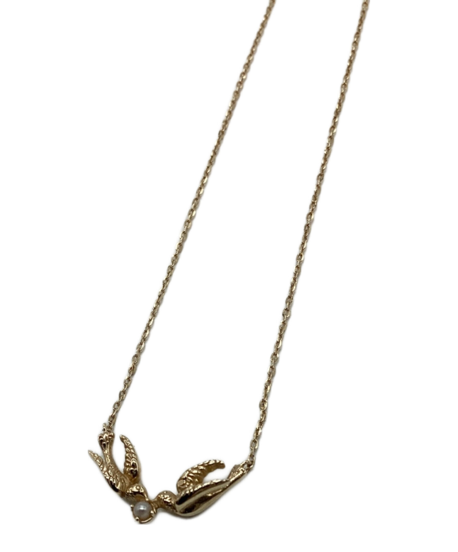 ageteアガットk10パールネックレス ネックレス 