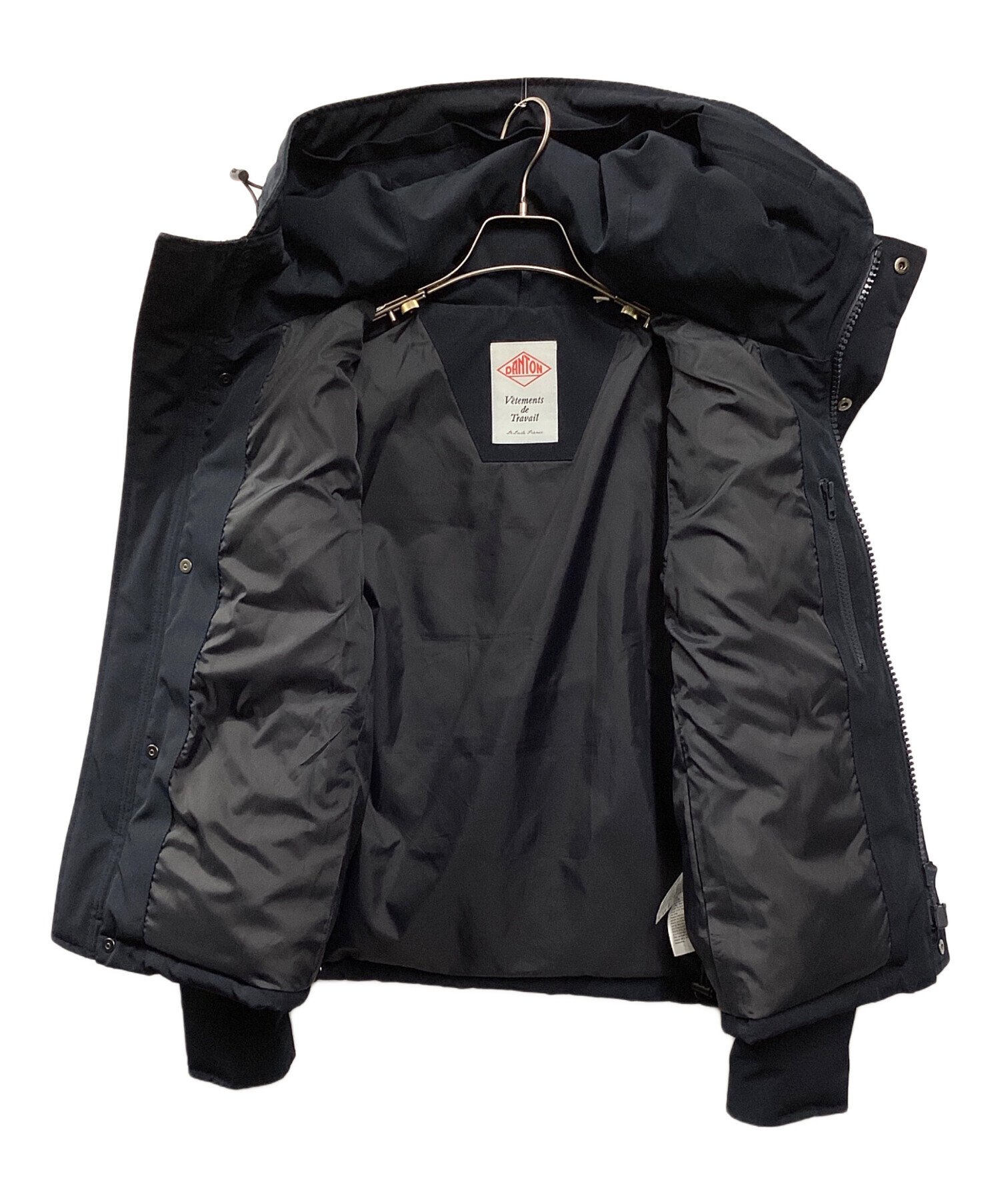 中古・古着通販】DANTON (ダントン) SHORT DOWN JACKET ネイビー 