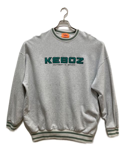 美品✨ Keboz ケボズ スウェット トレーナー 刺繍 バックビックロゴ XL