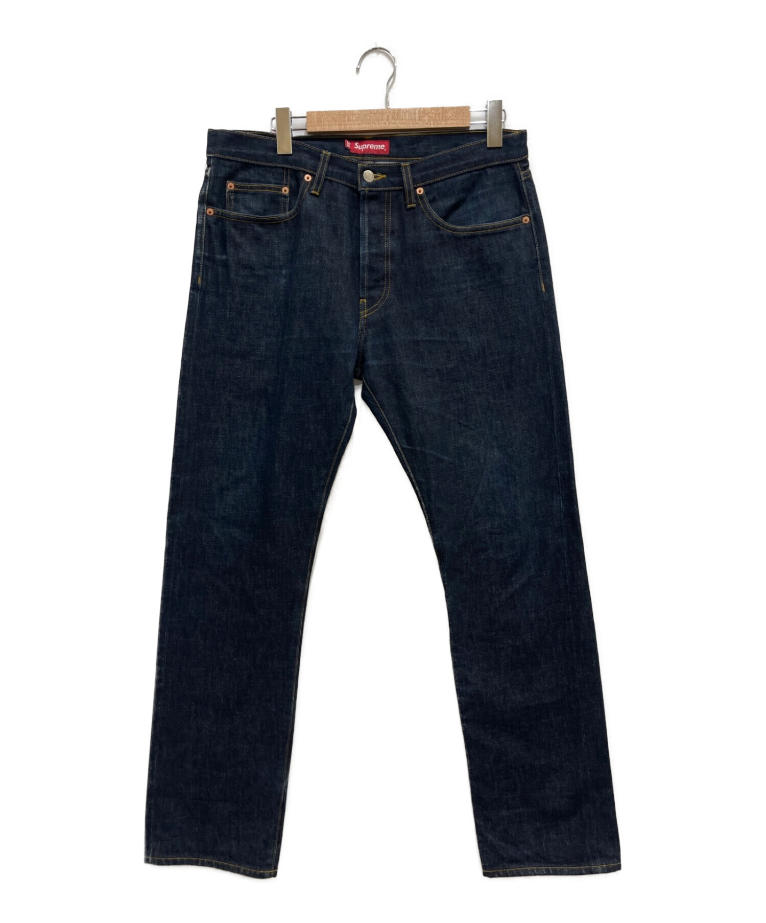 中古・古着通販】Supreme (シュプリーム) Rigid Slim Jeans インディゴ 