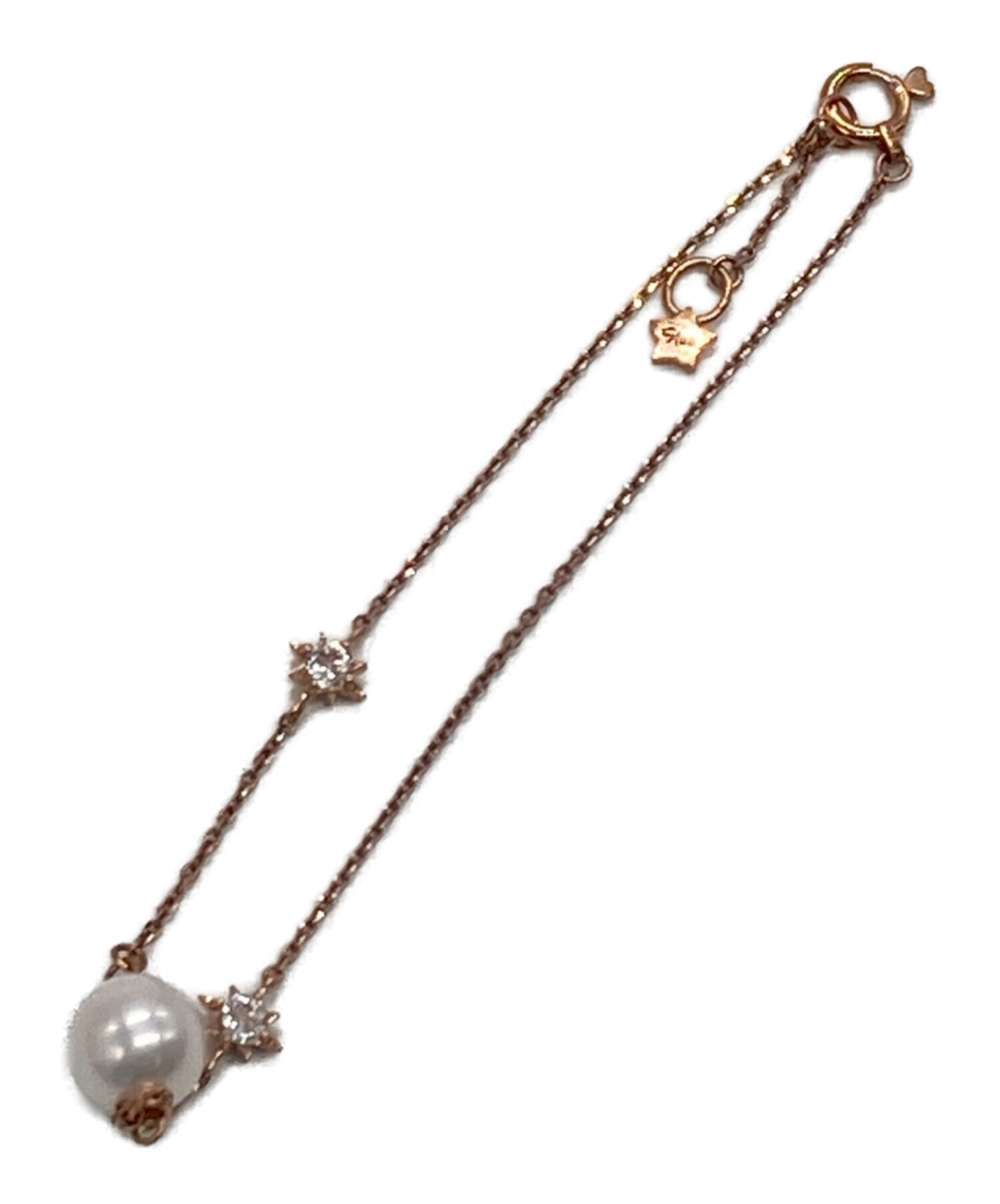 TWO UNIVERSE DIAMOND BRACELET(2ZU0590)K18 ブレスレット｜スター