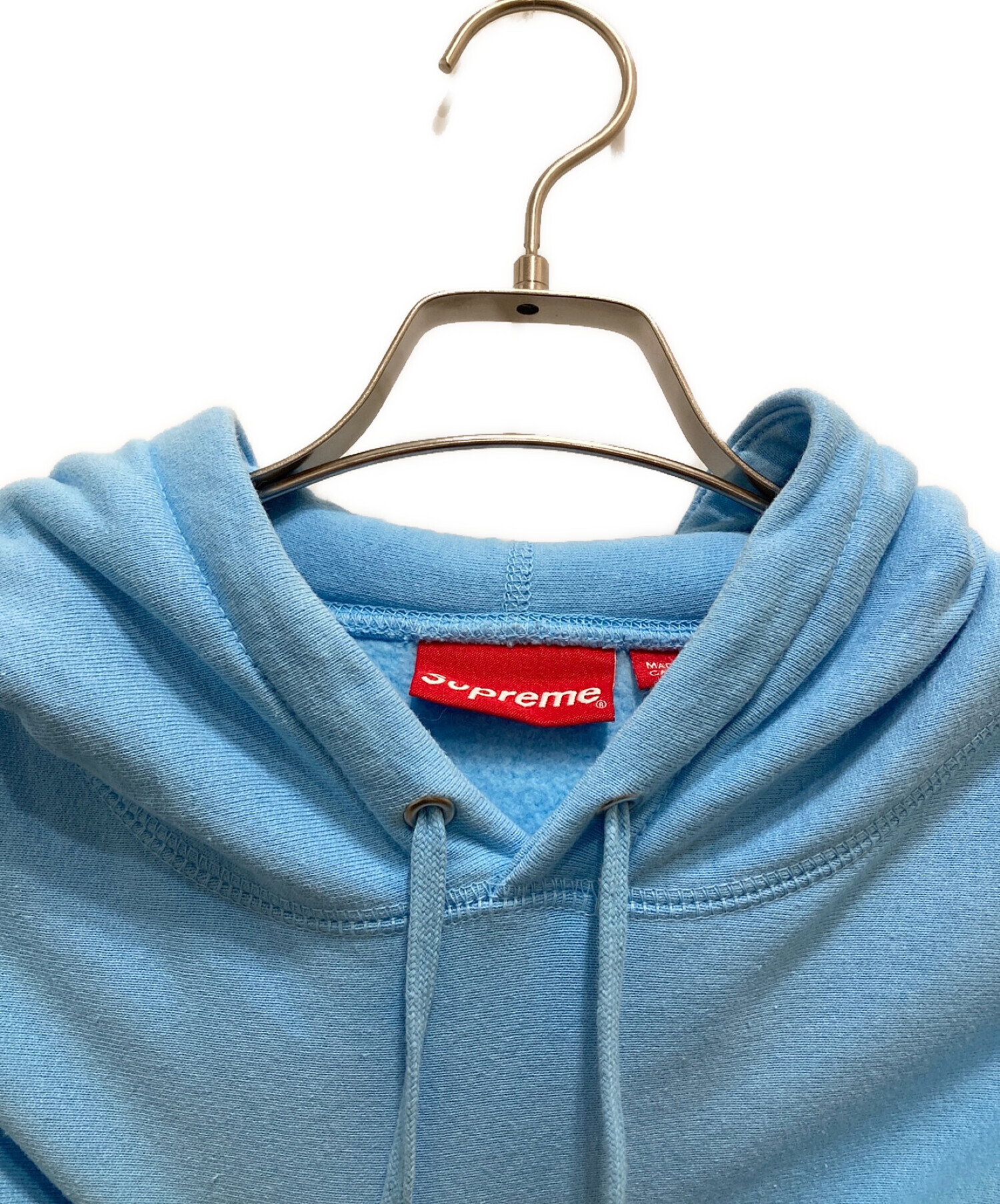カラーブルーsupreme  Box Logo Hooded Sweatshirt  ブルー