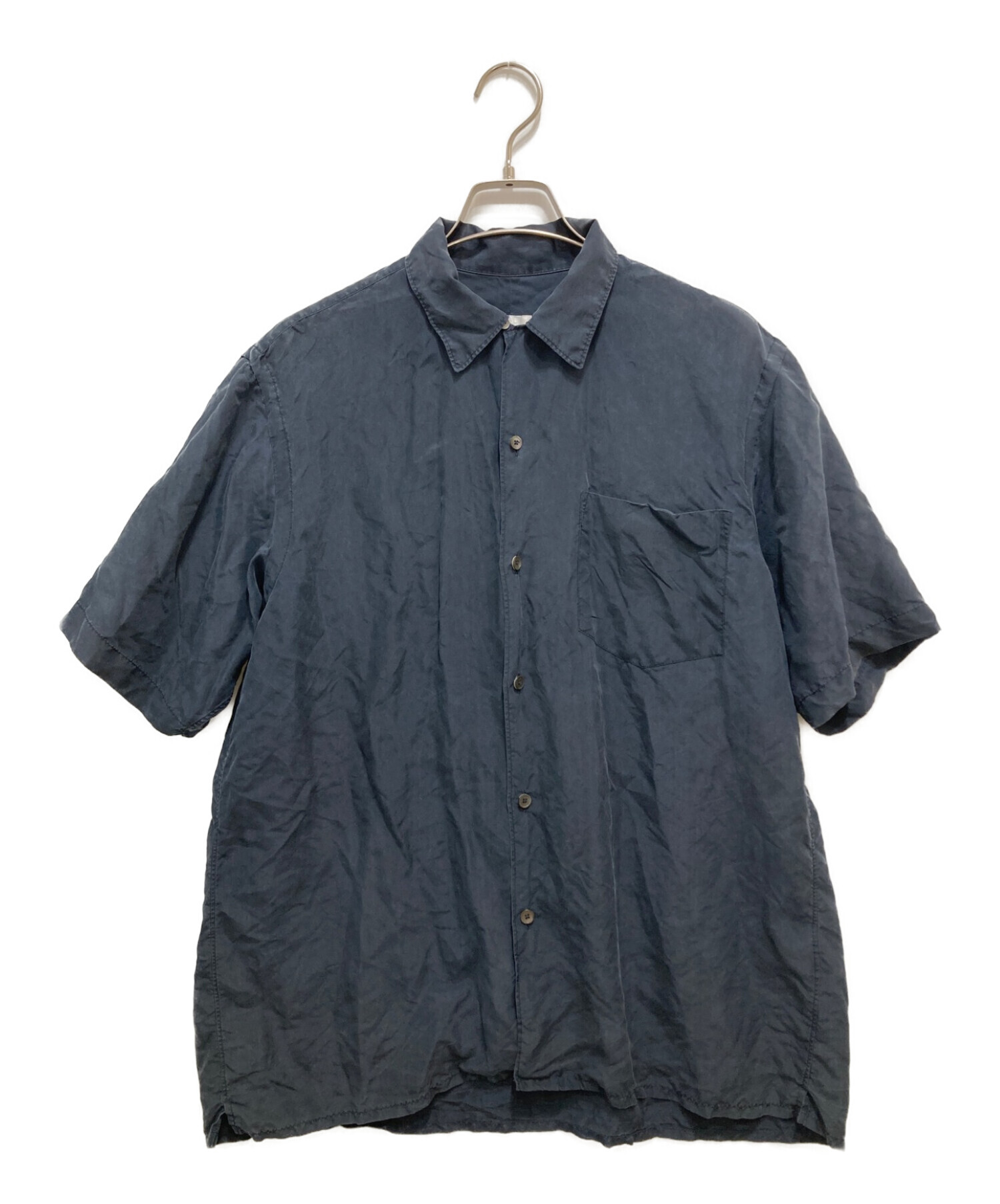 中古・古着通販】COMOLI (コモリ) コモリ シルクオープンカラーシャツ 