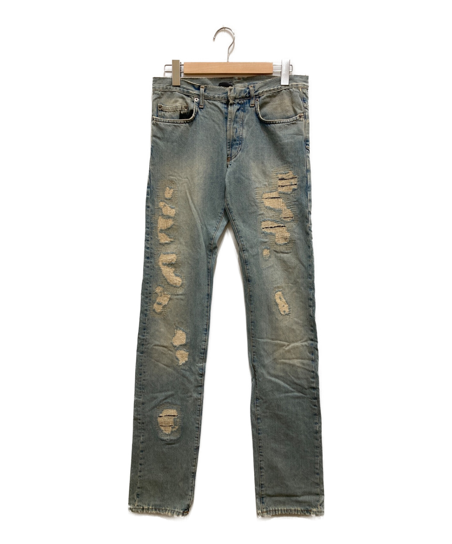 dior homme デニム ジーンズ ダメージ加工 Dior HOMME ダメージ加工