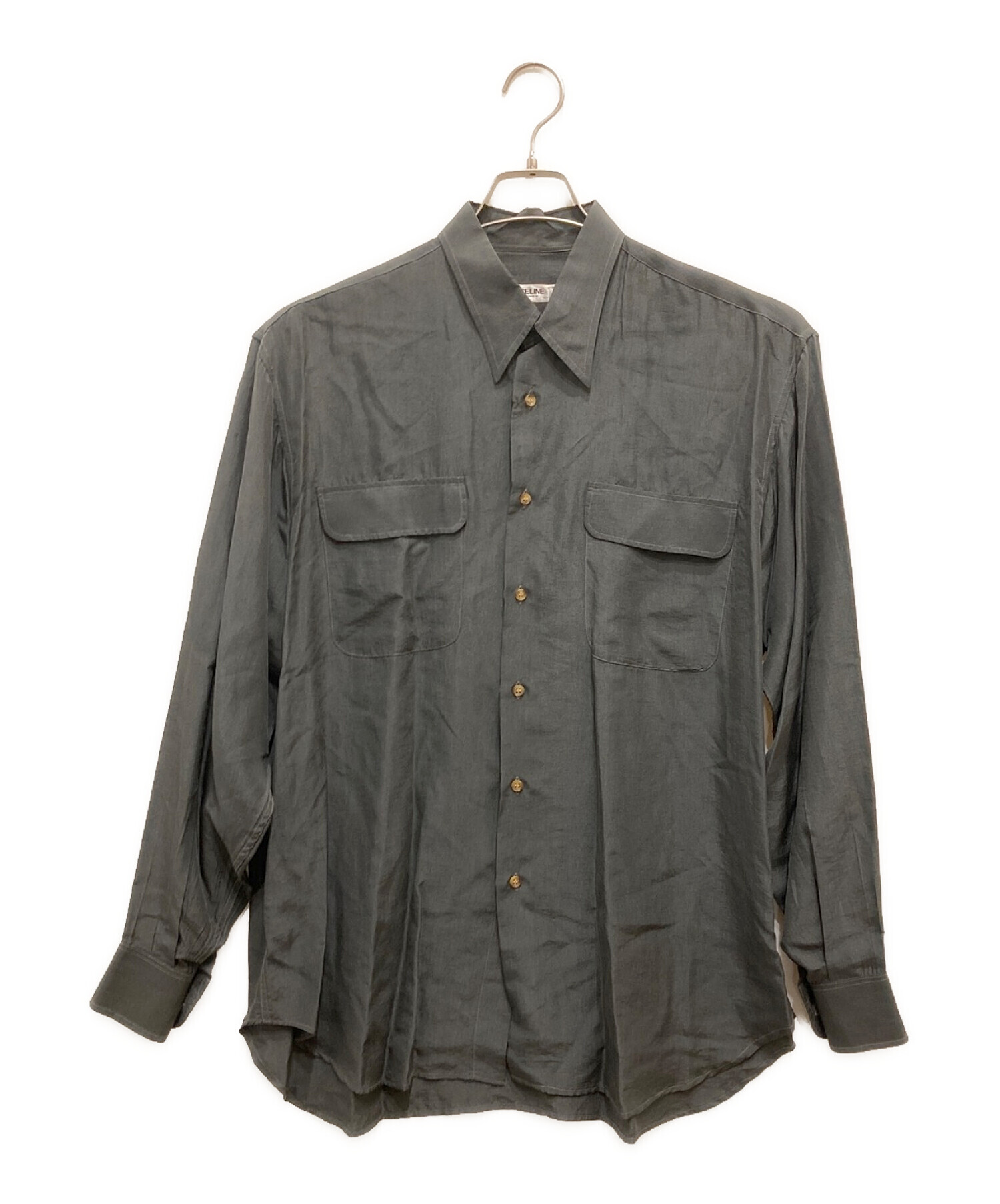 CELINE シルクシャツ