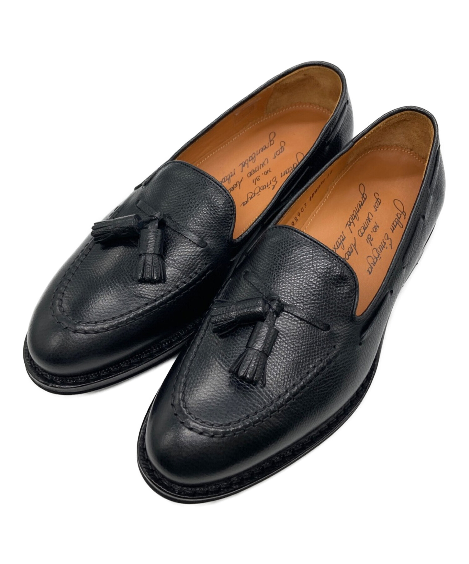 ジャランスリワヤタッセルローファーブラック38