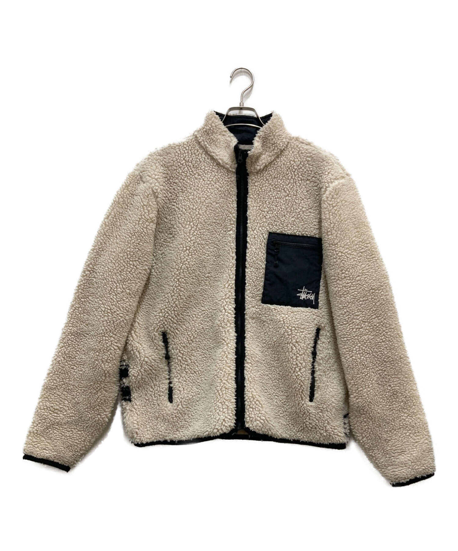 中古・古着通販】stussy (ステューシー) Venus Jacquard Sherpa Jacket  