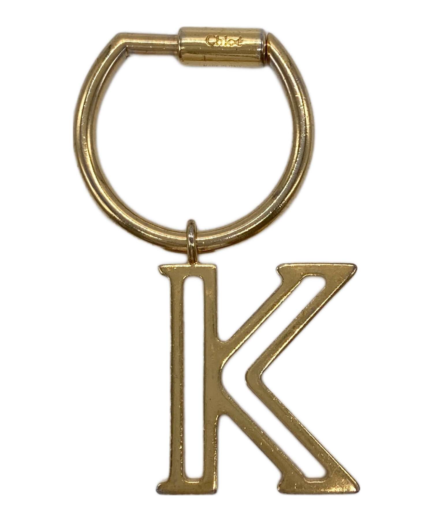 Chloe クロエ イニシャル リング K アルファベット 