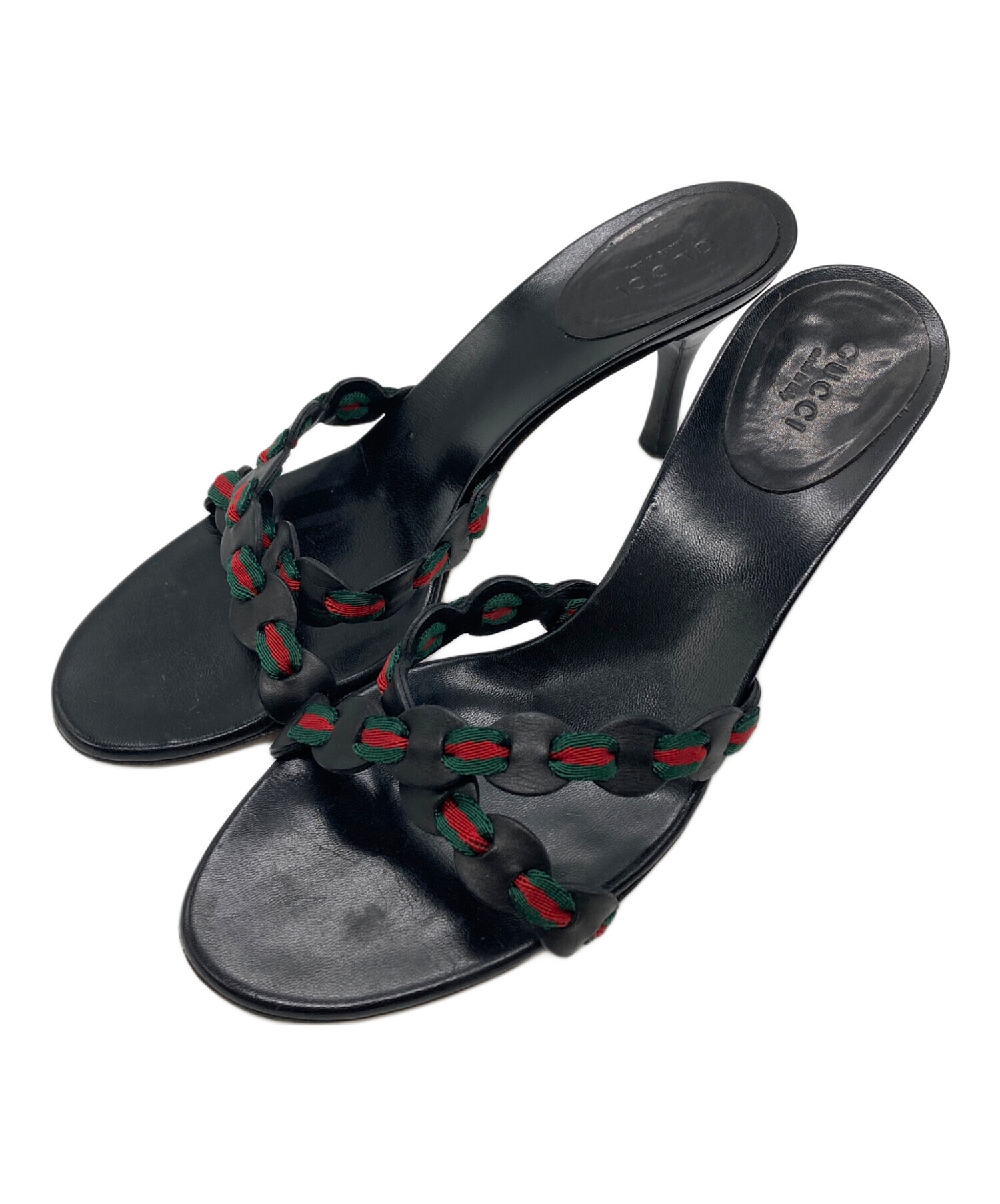 GUCCI グッチシェリーラインサンダルストラップサンダル