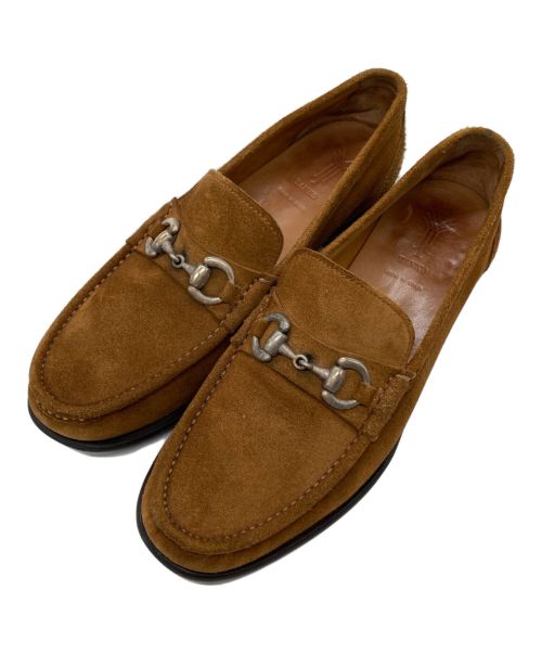 未使用》Salvatore Ferragamoスエードブラウンローファー（ほぼ未使用 