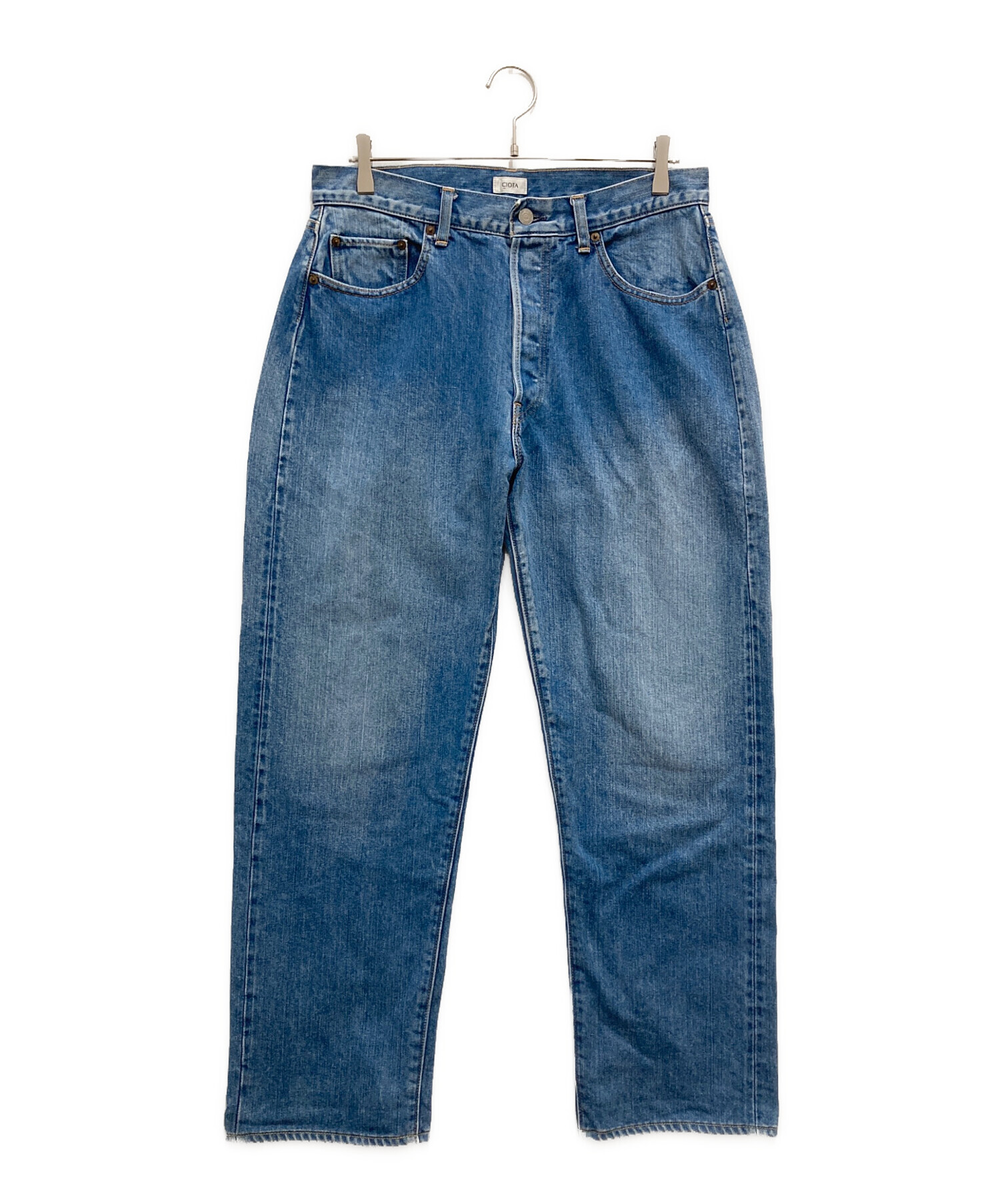 CIOTA デニム パンツ　サイズL シオタ CIOTA シオタ デニムパンツ ストレート 33