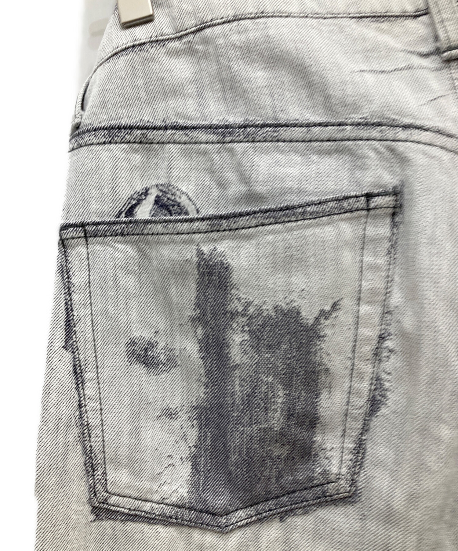 中古・古着通販】ISSEY MIYAKE (イッセイミヤケ) ジャガードデニム 