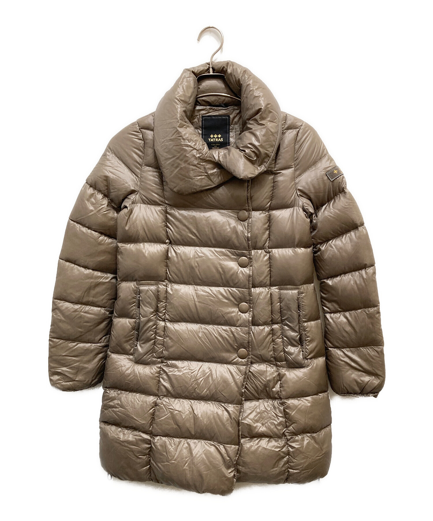 中古・古着通販】TATRAS (タトラス) ダウンコート ブラウン サイズ:S 
