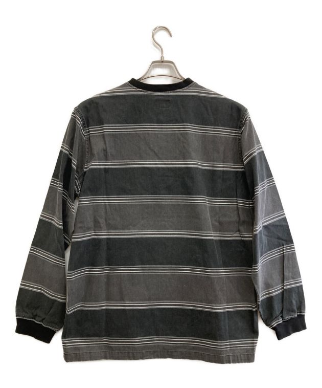 中古・古着通販】SUPREME (シュプリーム) Printed Stripe Twill Henley 