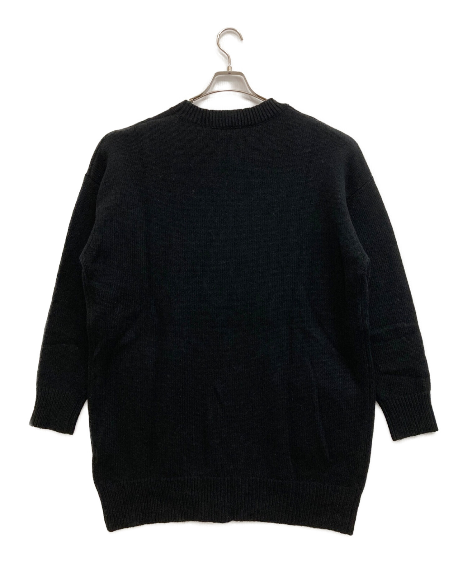 中古・古着通販】BEARDSLEY (ビアズリー) 花籠チュニックニットプル 