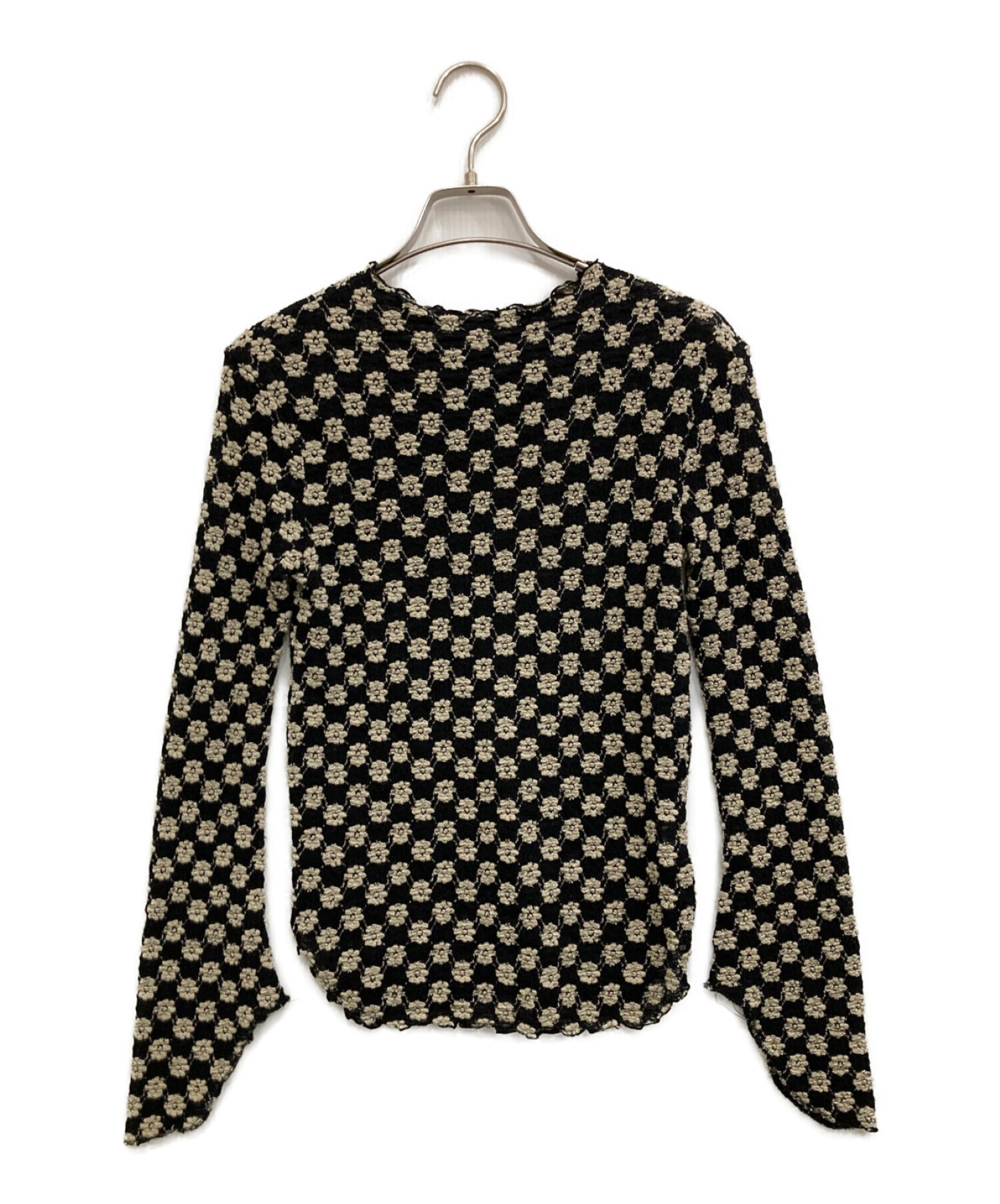 meer. FLOWER LACE TOPS - 長袖