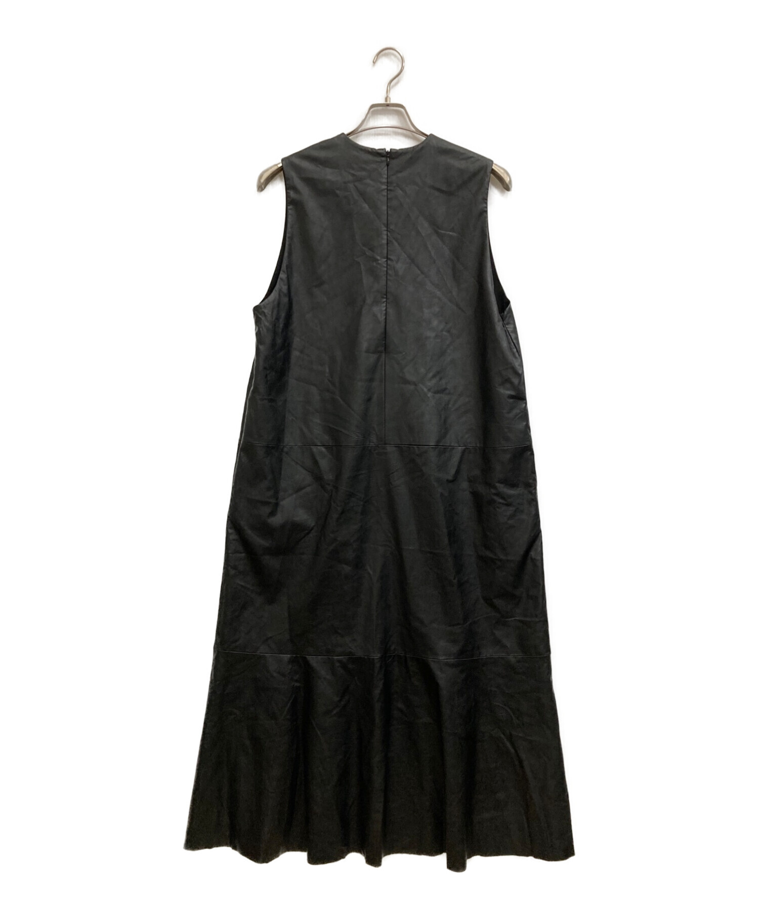 中古・古着通販】SACRA (サクラ) シンセティックレザー ワンピース 