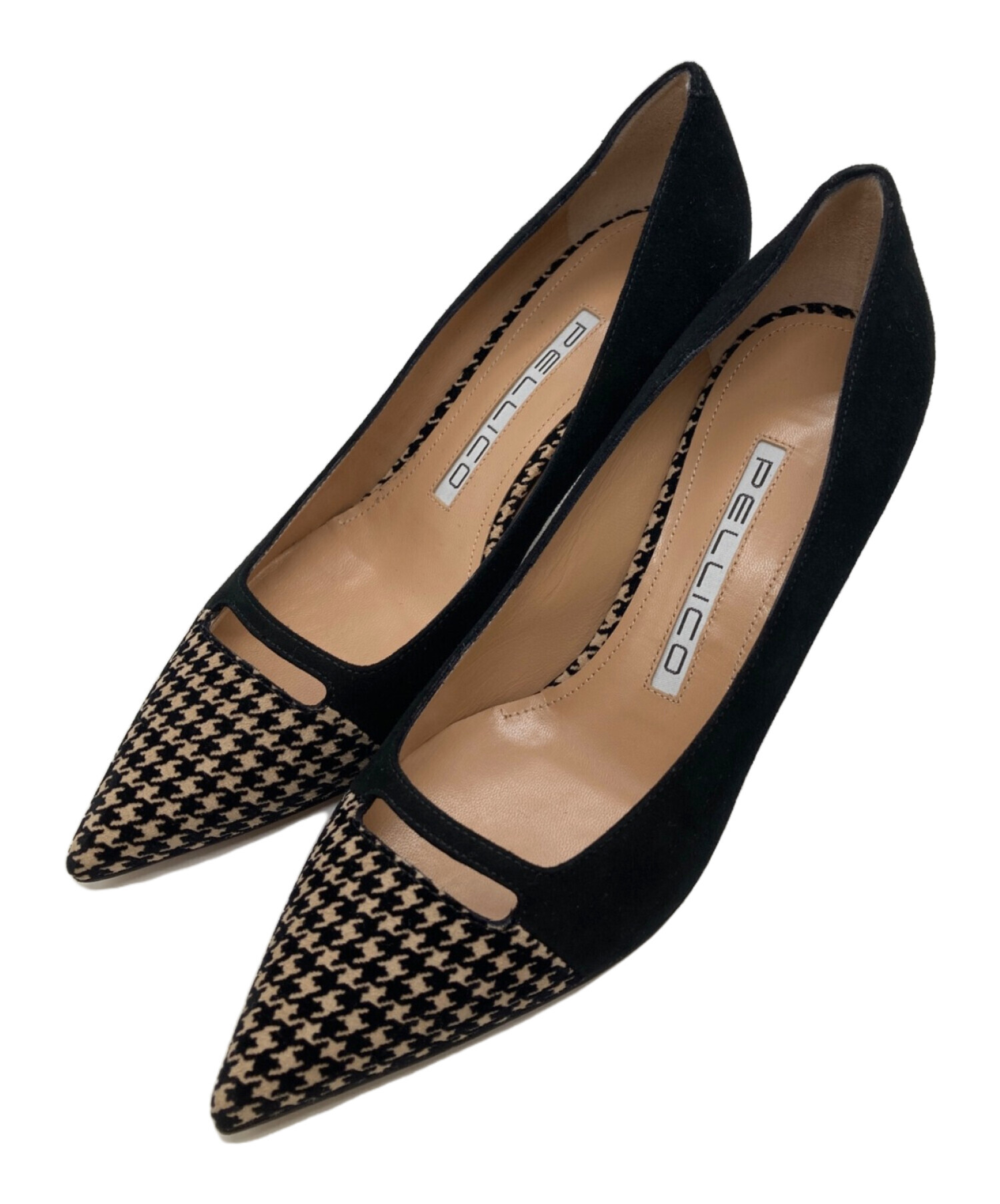 PELLICO ペリーコ パンプス 本革 スムース レザー黒 36 【公式通販】