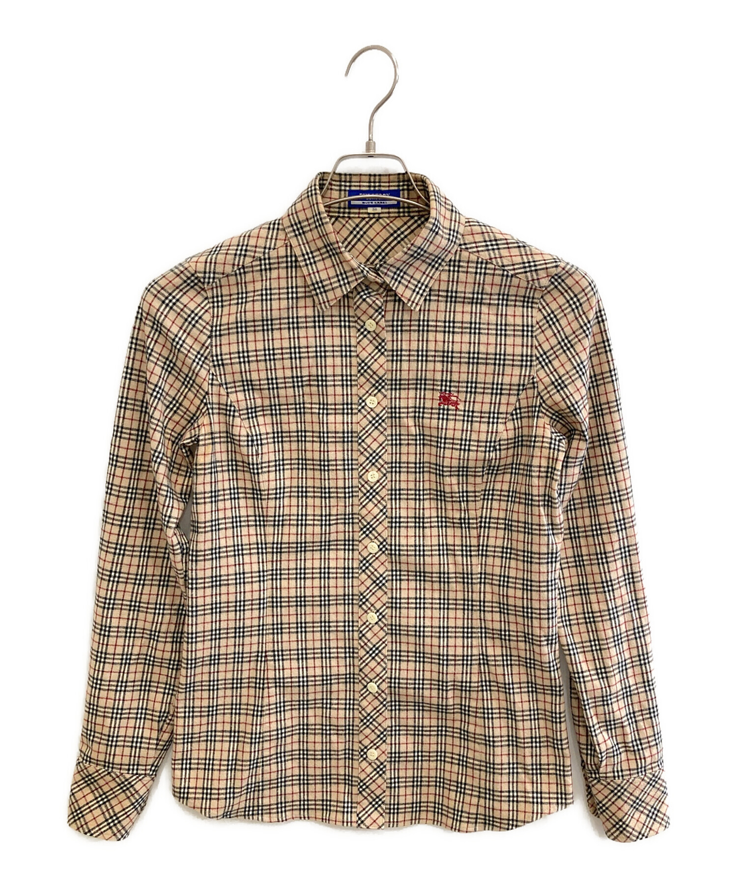 バーバリーブルーレーベル ジップアップ トラックジャケット ノバ